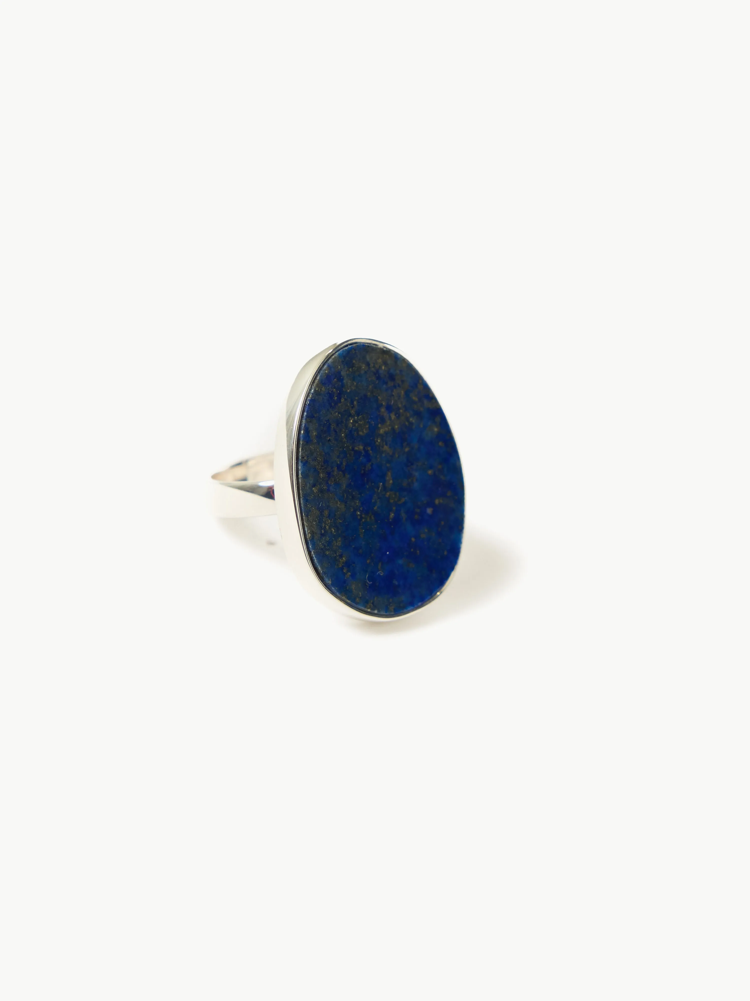 Lapis Disc Ring | BLUE sold by Jigsaw product image thumbnail 5
