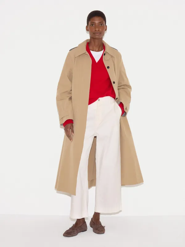 Hampstead Wide Leg Jean | White made by Jigsaw