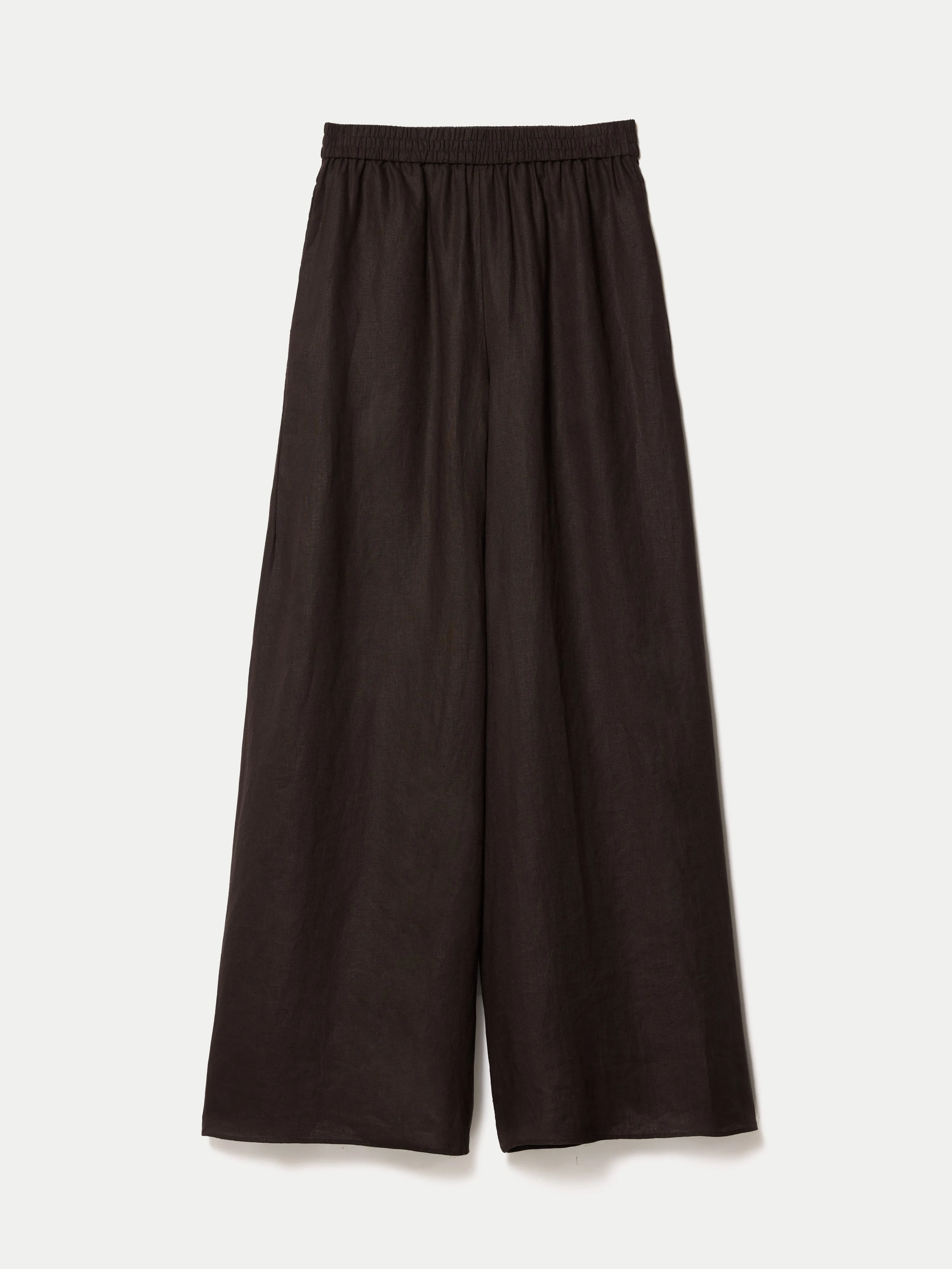 Linen Wide Leg Palazzo | Brown sold by Jigsaw product image thumbnail 5