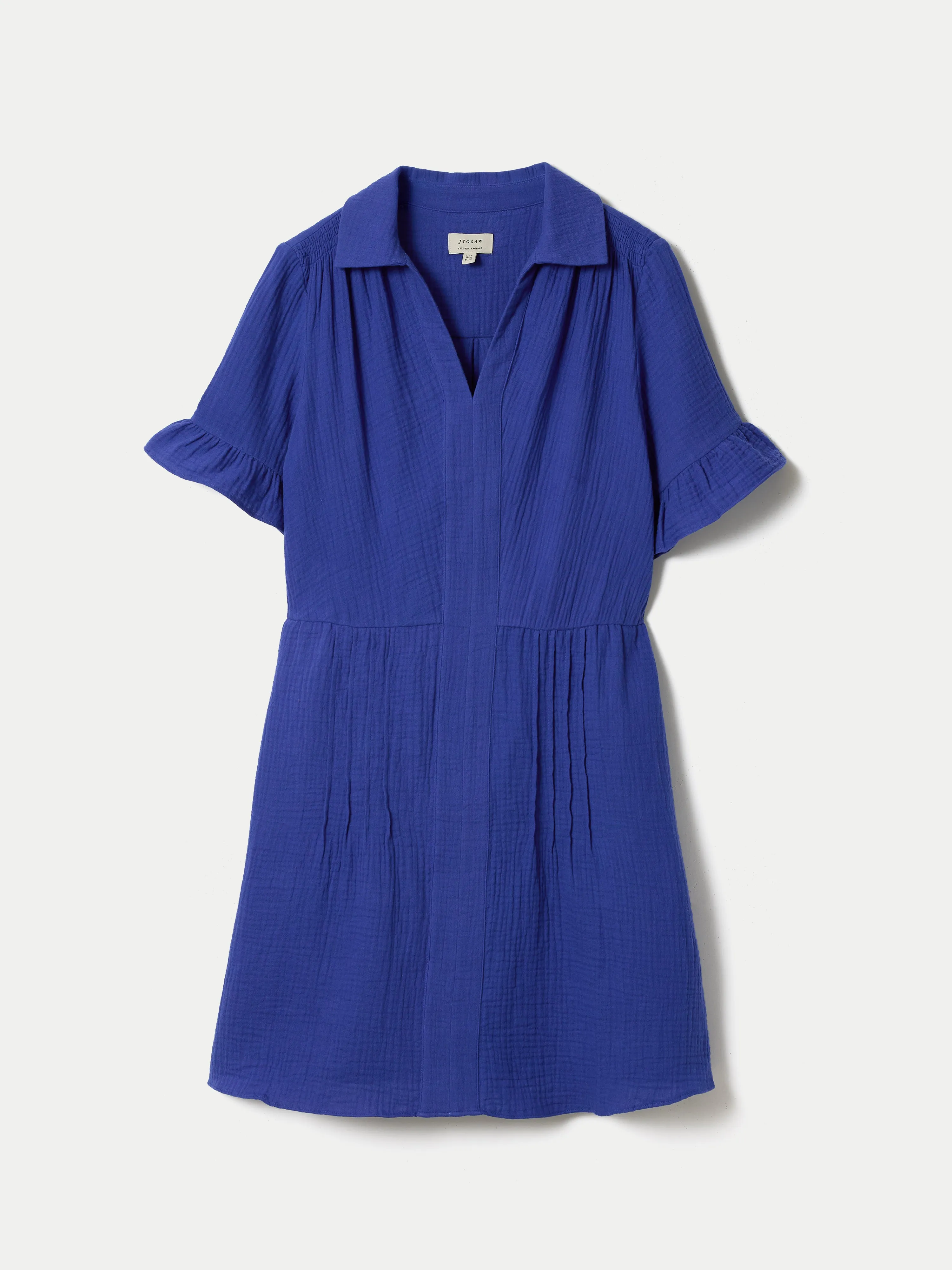 Cheesecloth Mini Dress | Blue sold by Jigsaw product image thumbnail 5