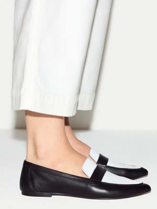 Leather Contrast Loafer | Monochrome made by Jigsaw