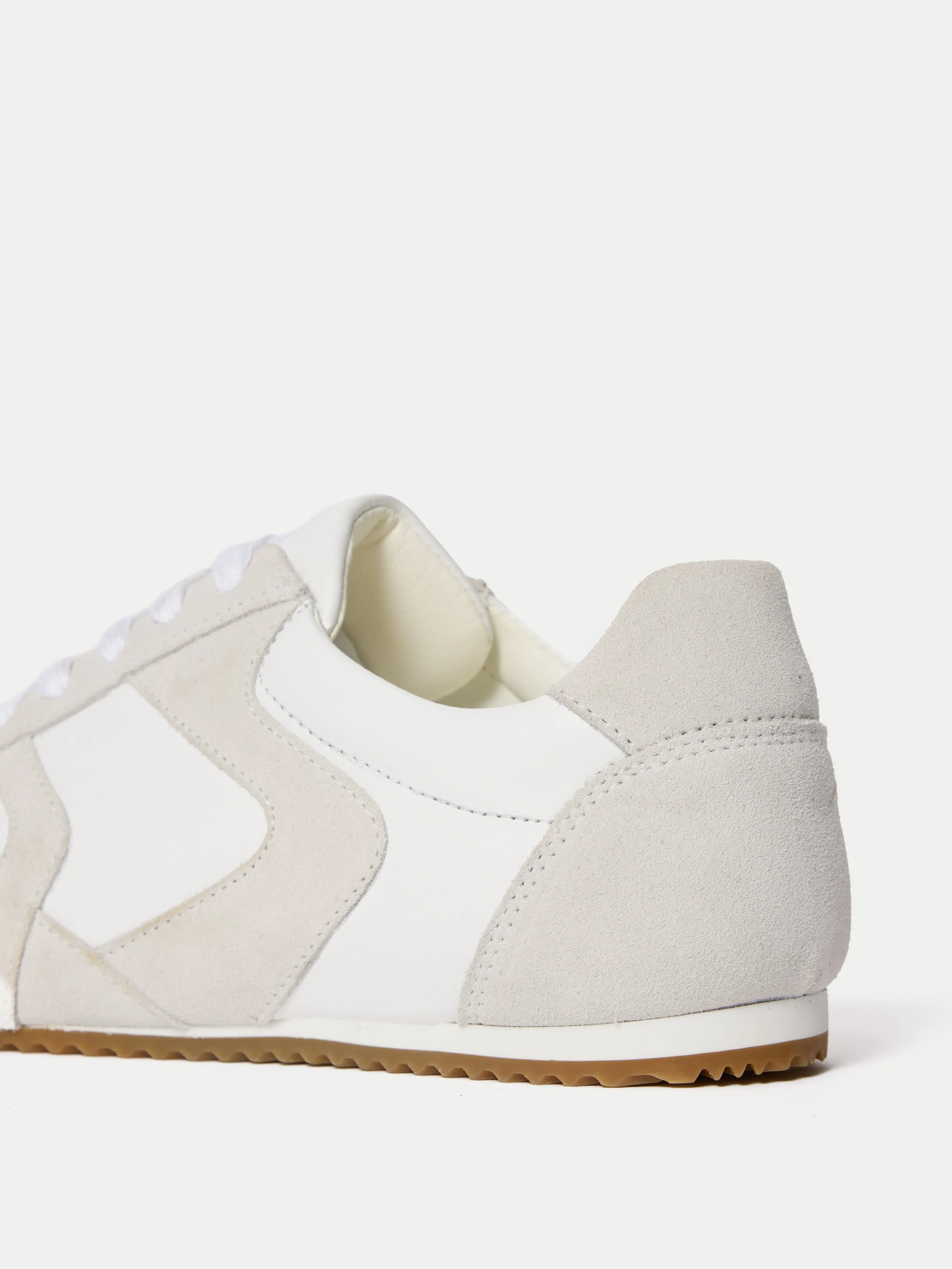 Porto Leather Trainer | White sold by Jigsaw product image thumbnail 3
