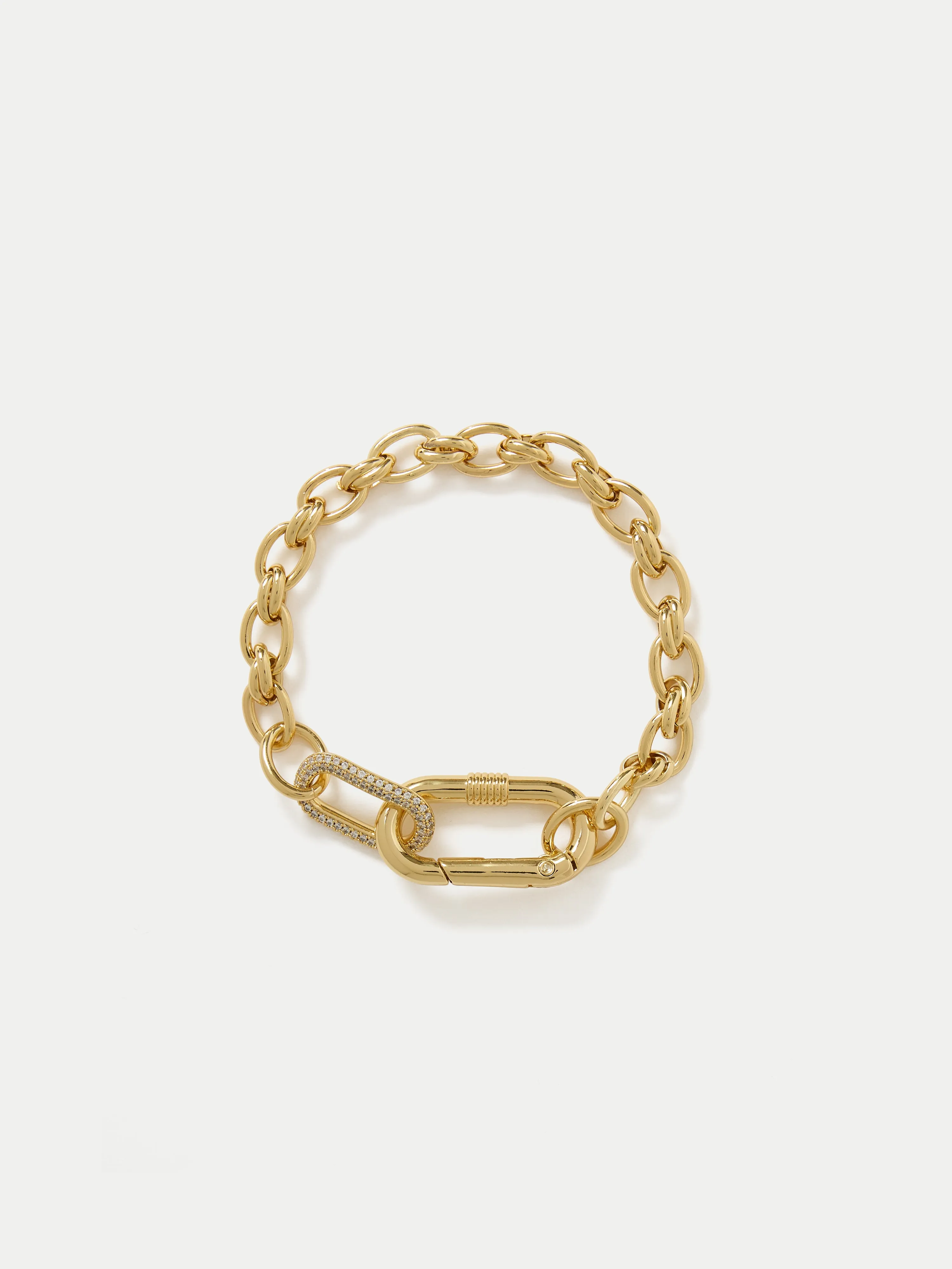 Pave Chain Bracelet | Gold sold by Jigsaw product image thumbnail 4