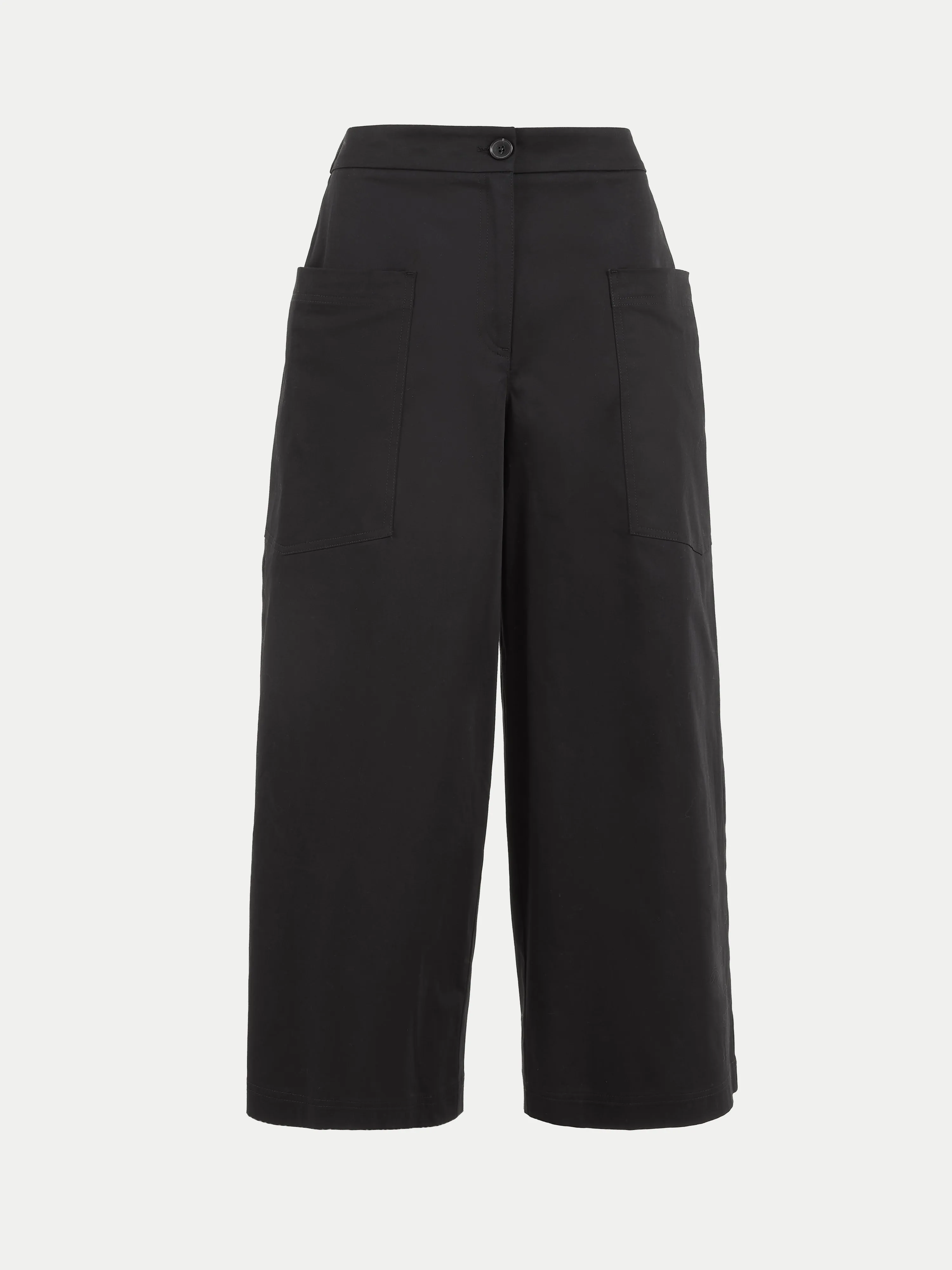 Cotton High Waisted Trouser | Black sold by Jigsaw product image thumbnail 5