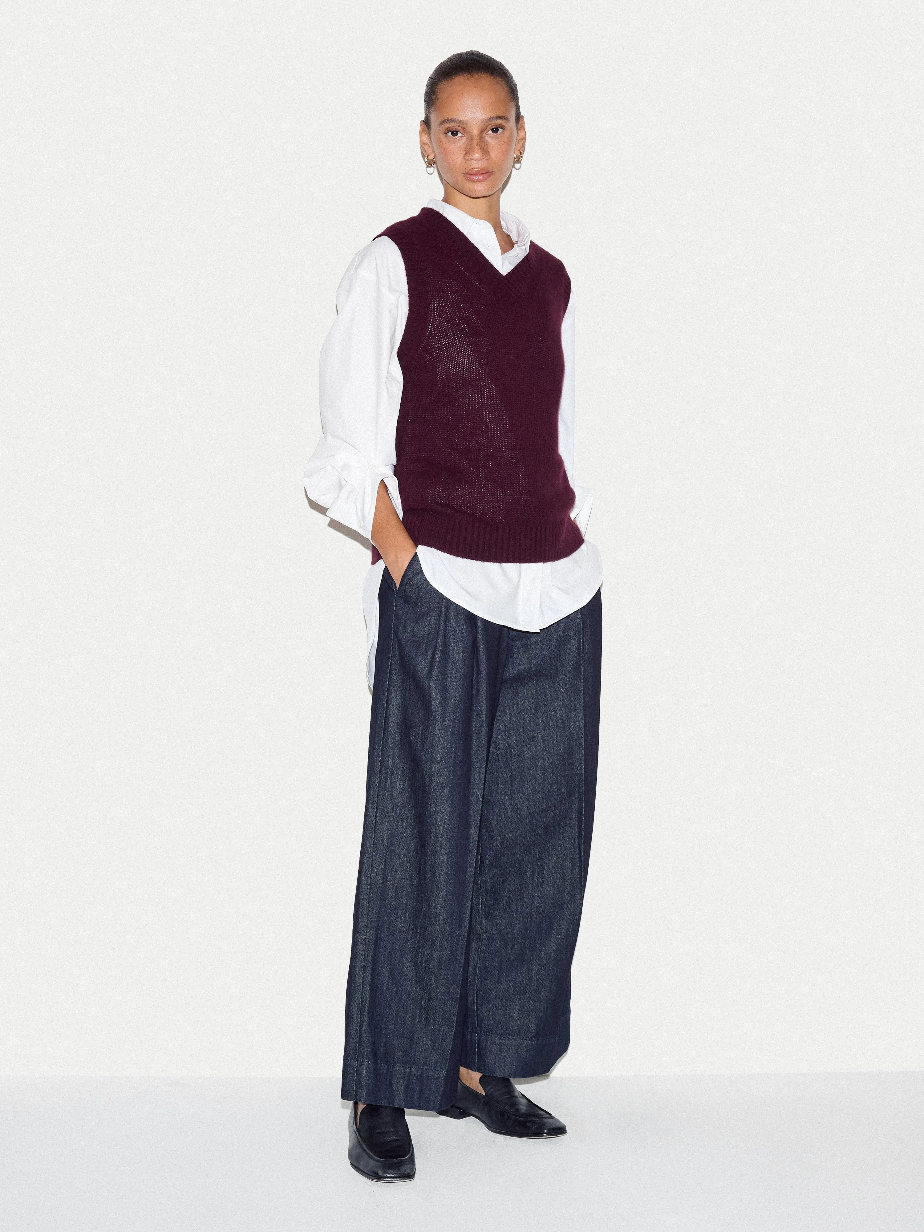 Oversized Cotton Shirt | White sold by Jigsaw product image thumbnail 4