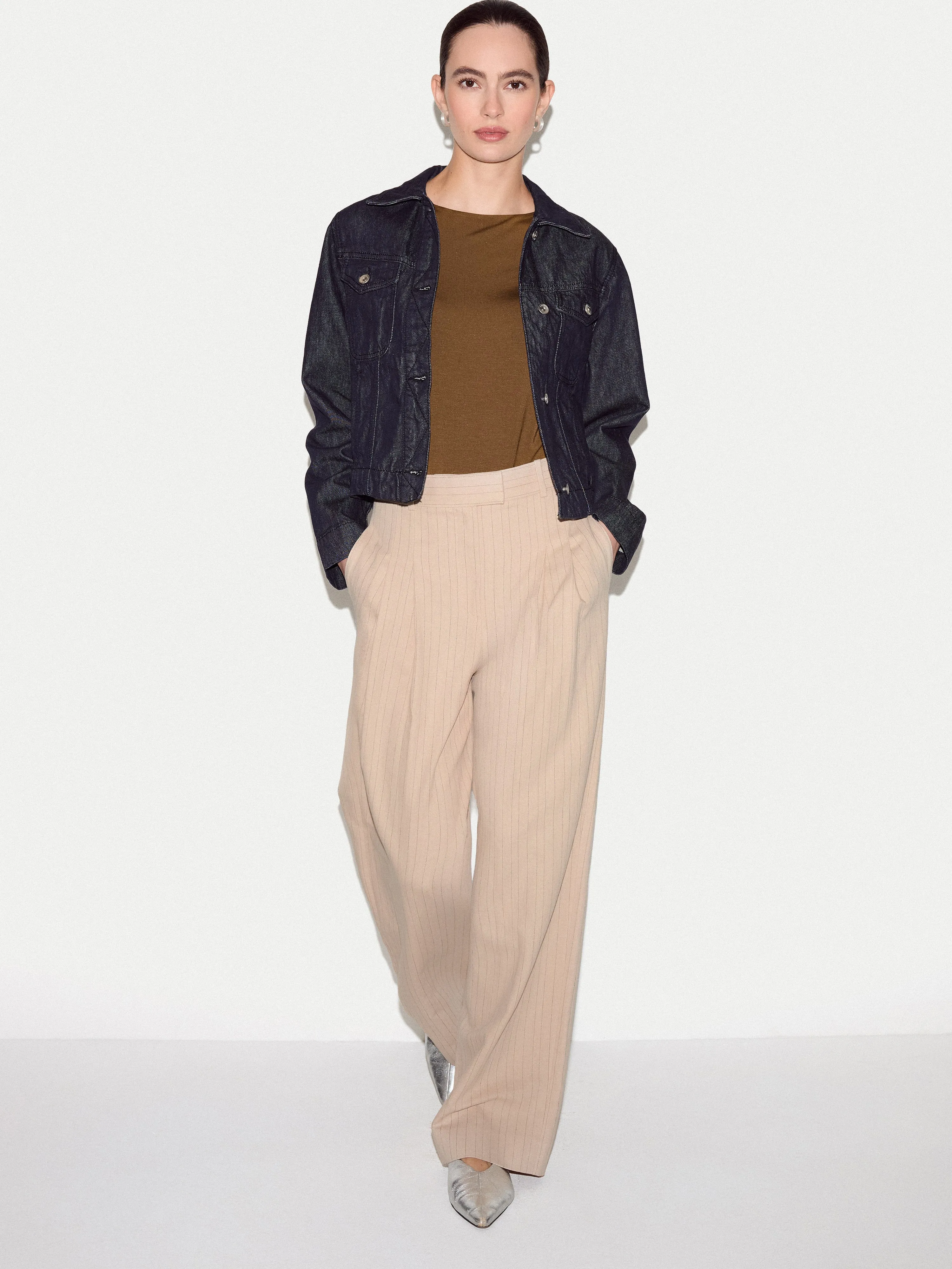 Modal Jersey Top | Brown sold by Jigsaw product image thumbnail 2