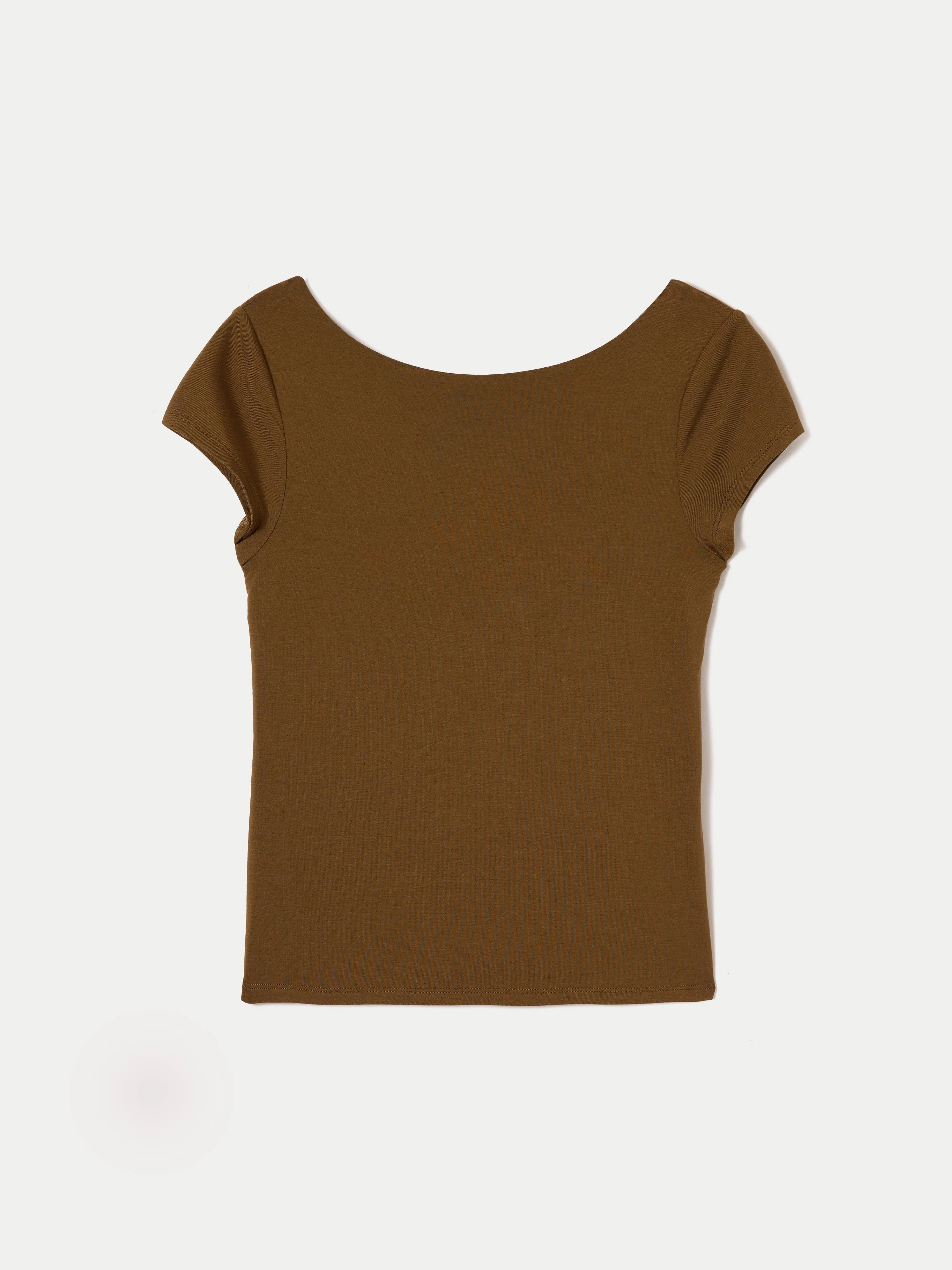Modal Jersey Top | Brown sold by Jigsaw product image thumbnail 5