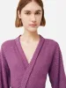 Herringbone Robe | Purple sold by Jigsaw