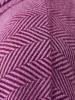 Herringbone Robe | Purple sold by Jigsaw