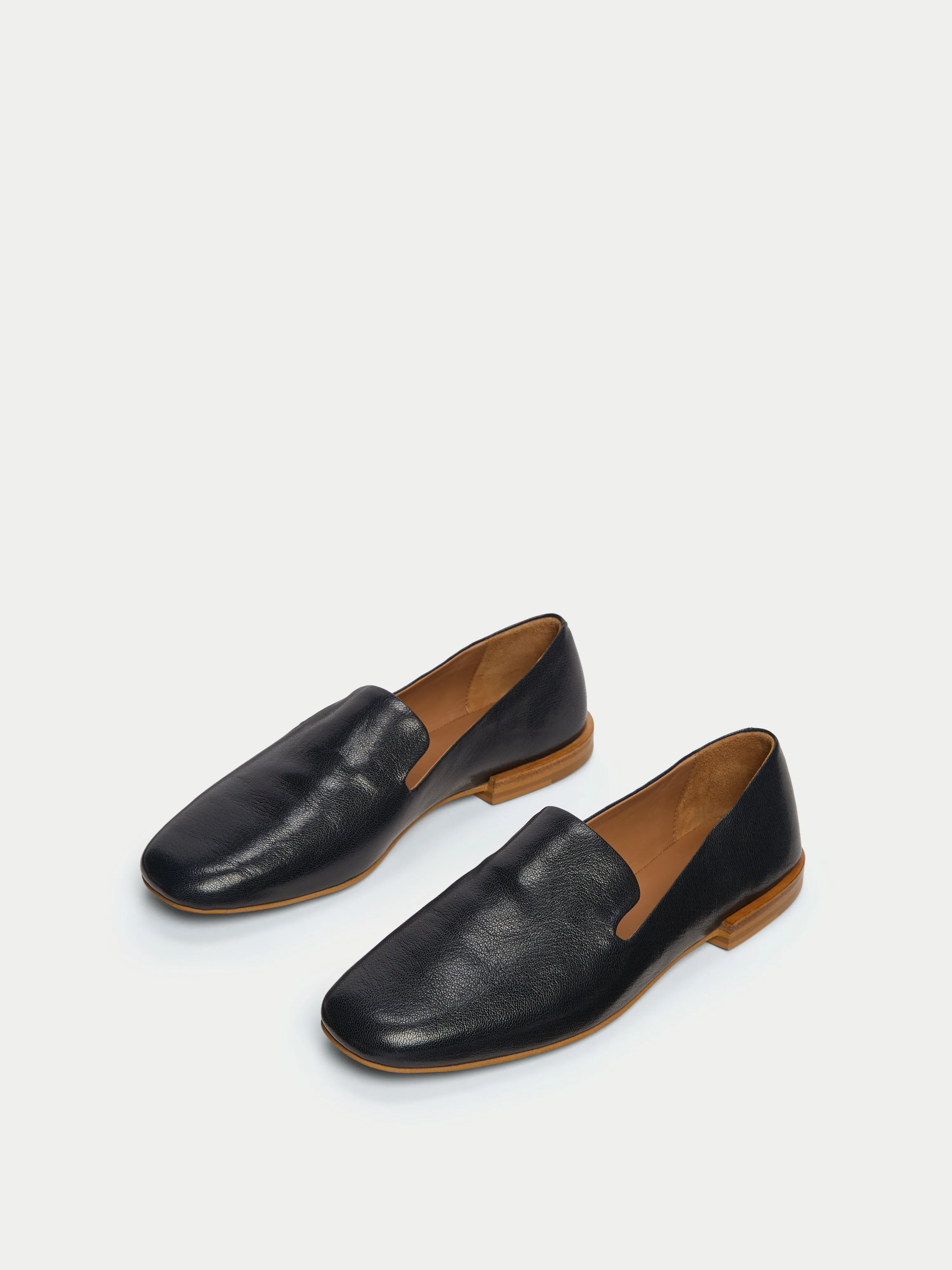 Jane Soft Leather Flat | Blue sold by Jigsaw product image thumbnail 2