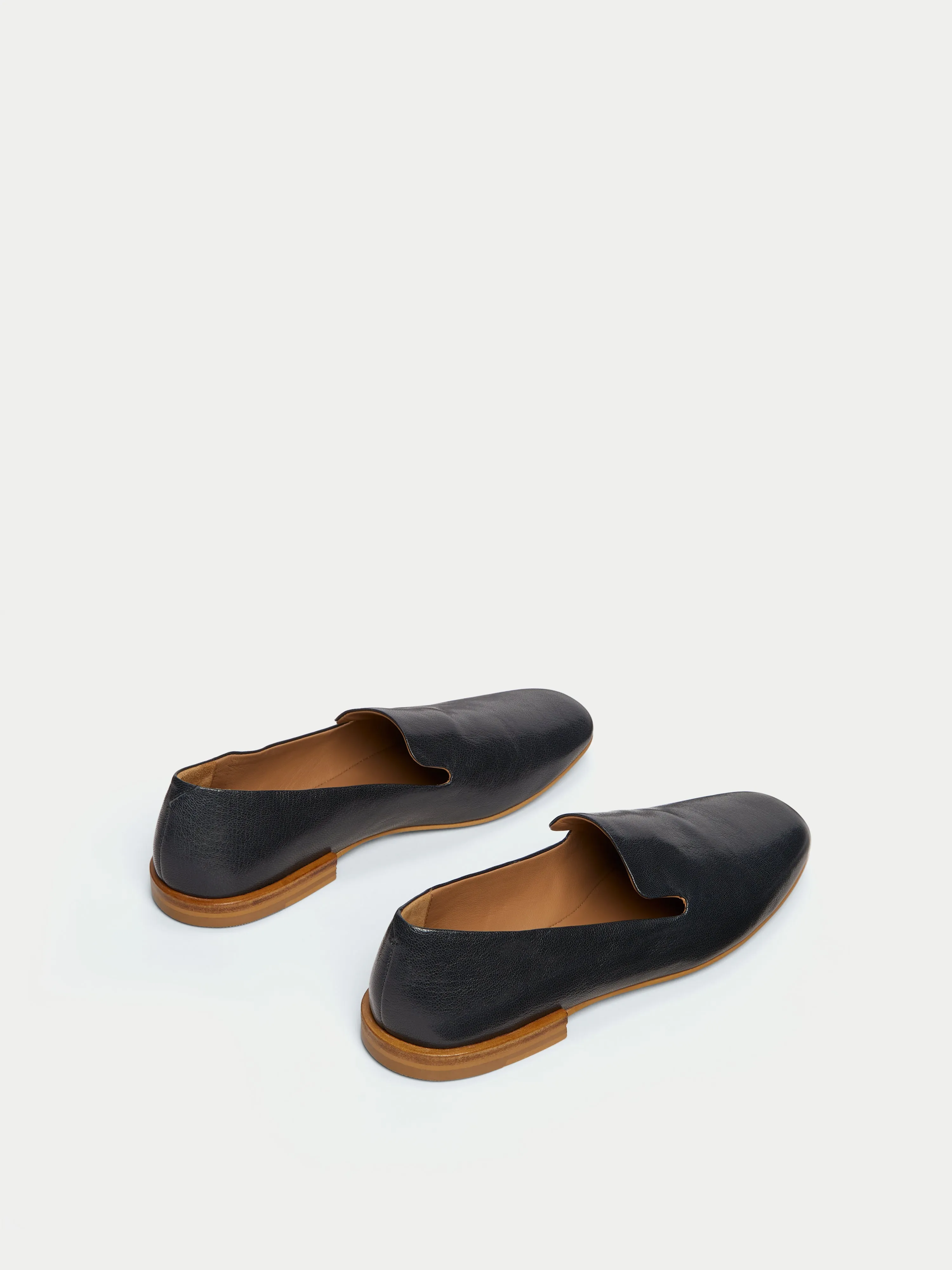 Jane Soft Leather Flat | Blue sold by Jigsaw product image thumbnail 3