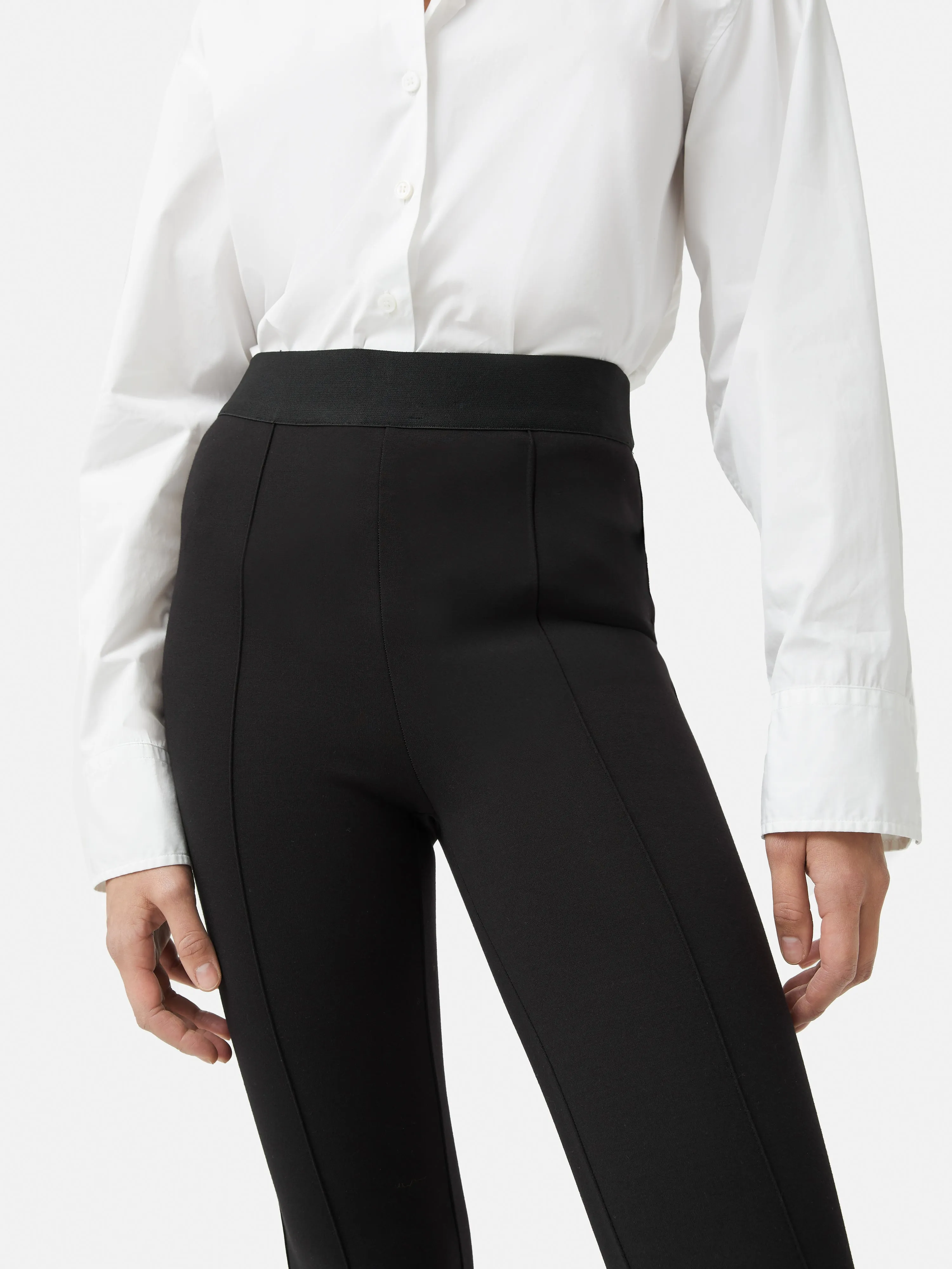 Ponte Kickflare Trouser | Black sold by Jigsaw product image thumbnail 4