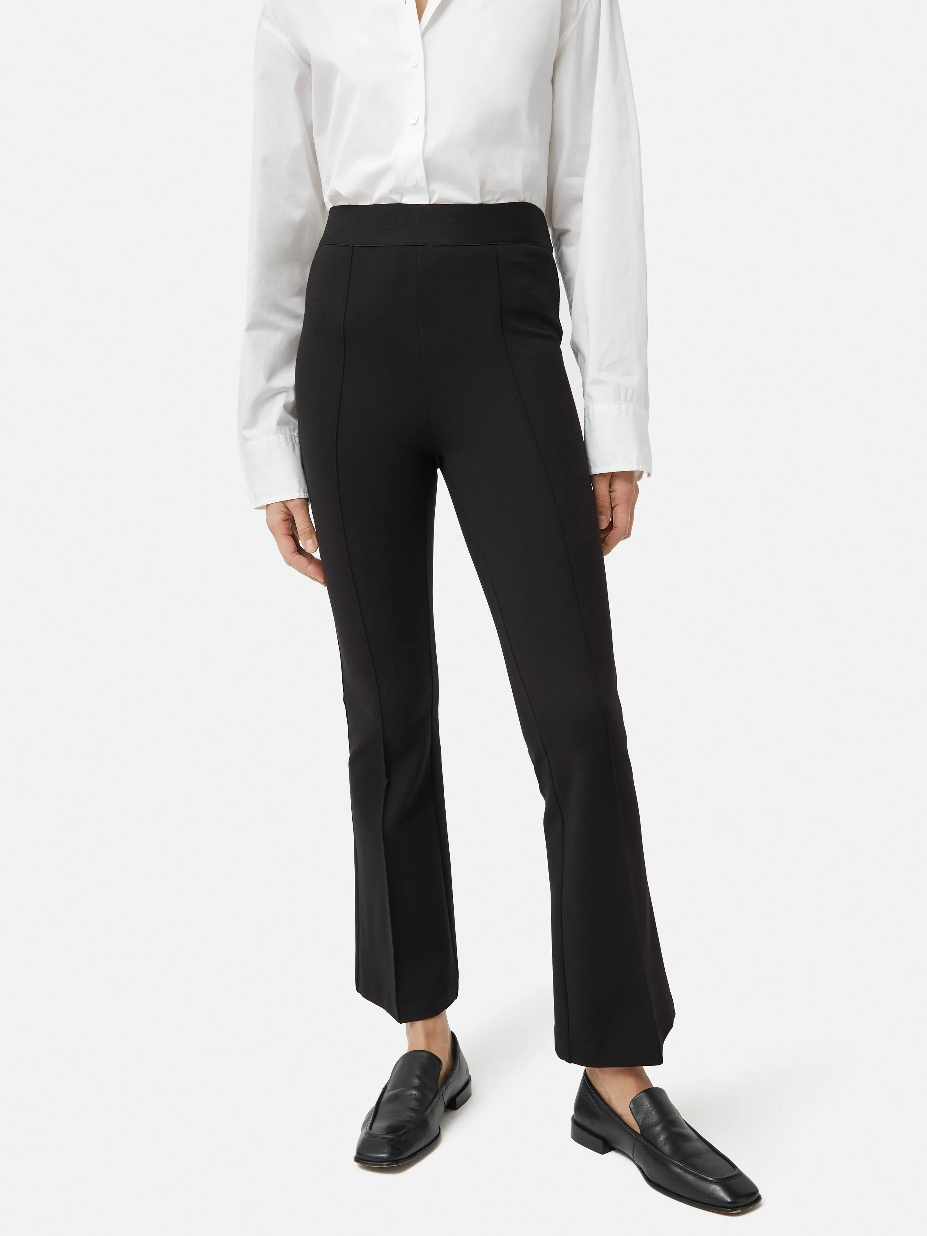 Ponte Kickflare Trouser | Black sold by Jigsaw