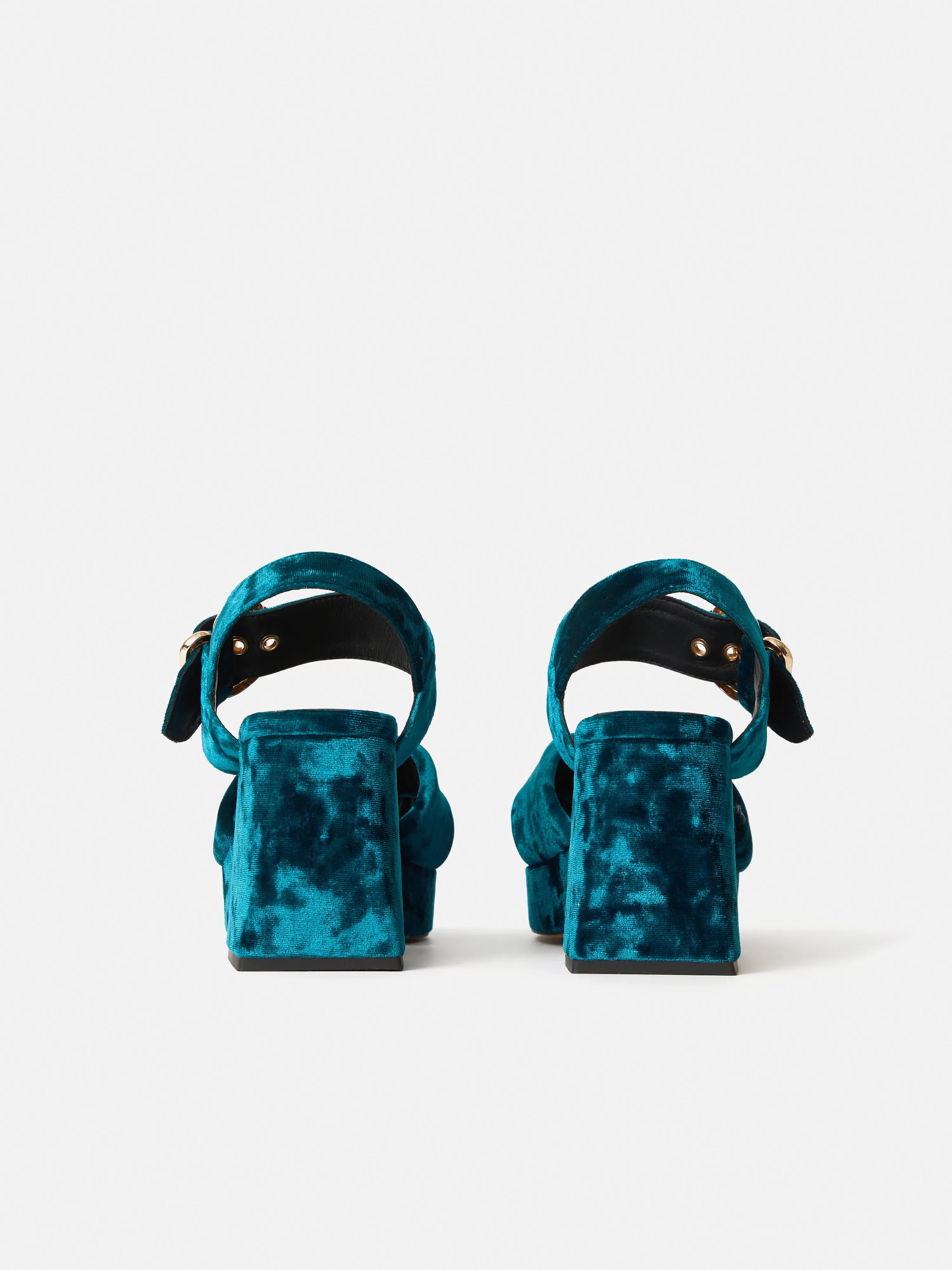 Savanna Platform Sandal | Teal sold by Jigsaw product image thumbnail 5