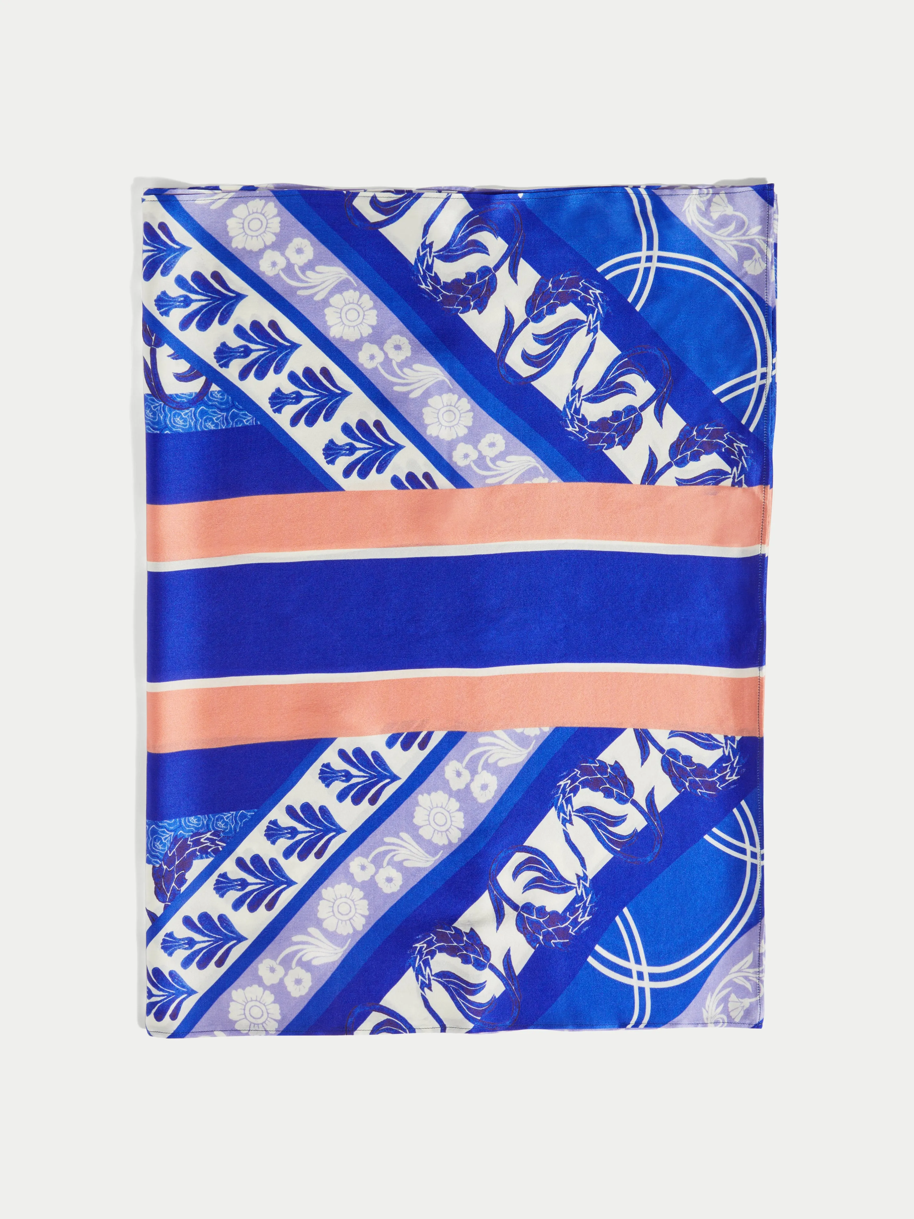 Santorini Silk Scarf | Blue sold by Jigsaw product image thumbnail 2