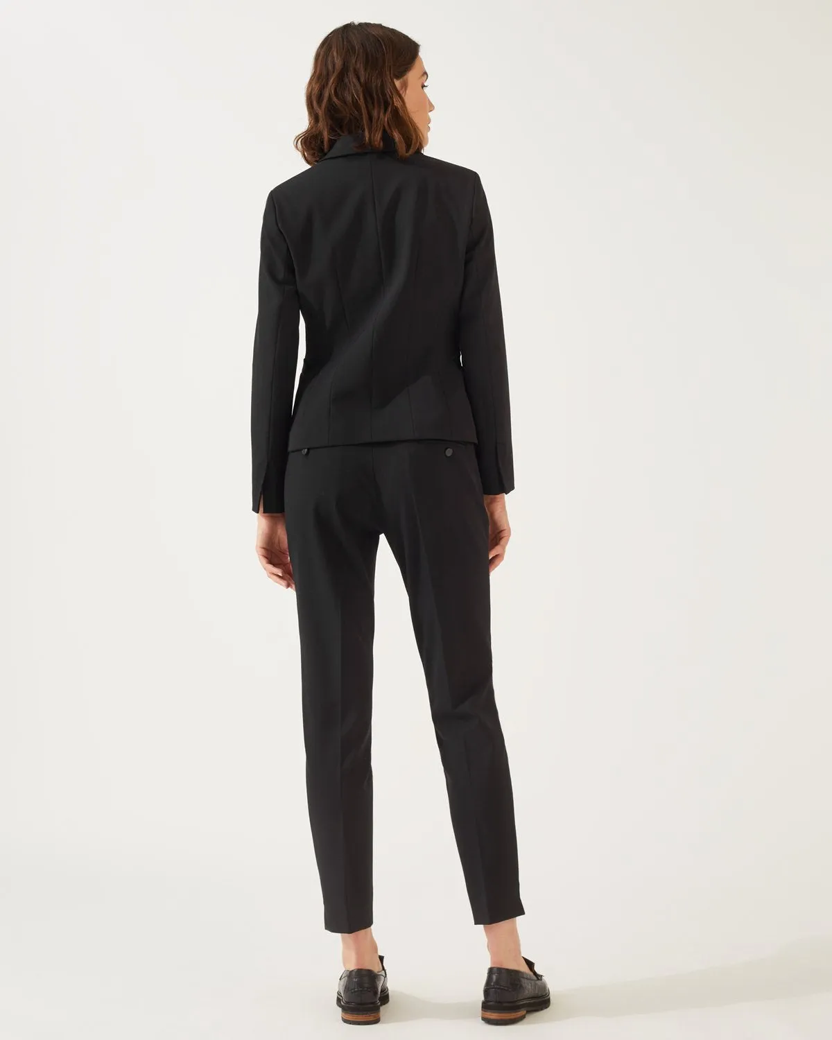 Italian Wool Stretch Paris Jacket | Black sold by Jigsaw product image thumbnail 5