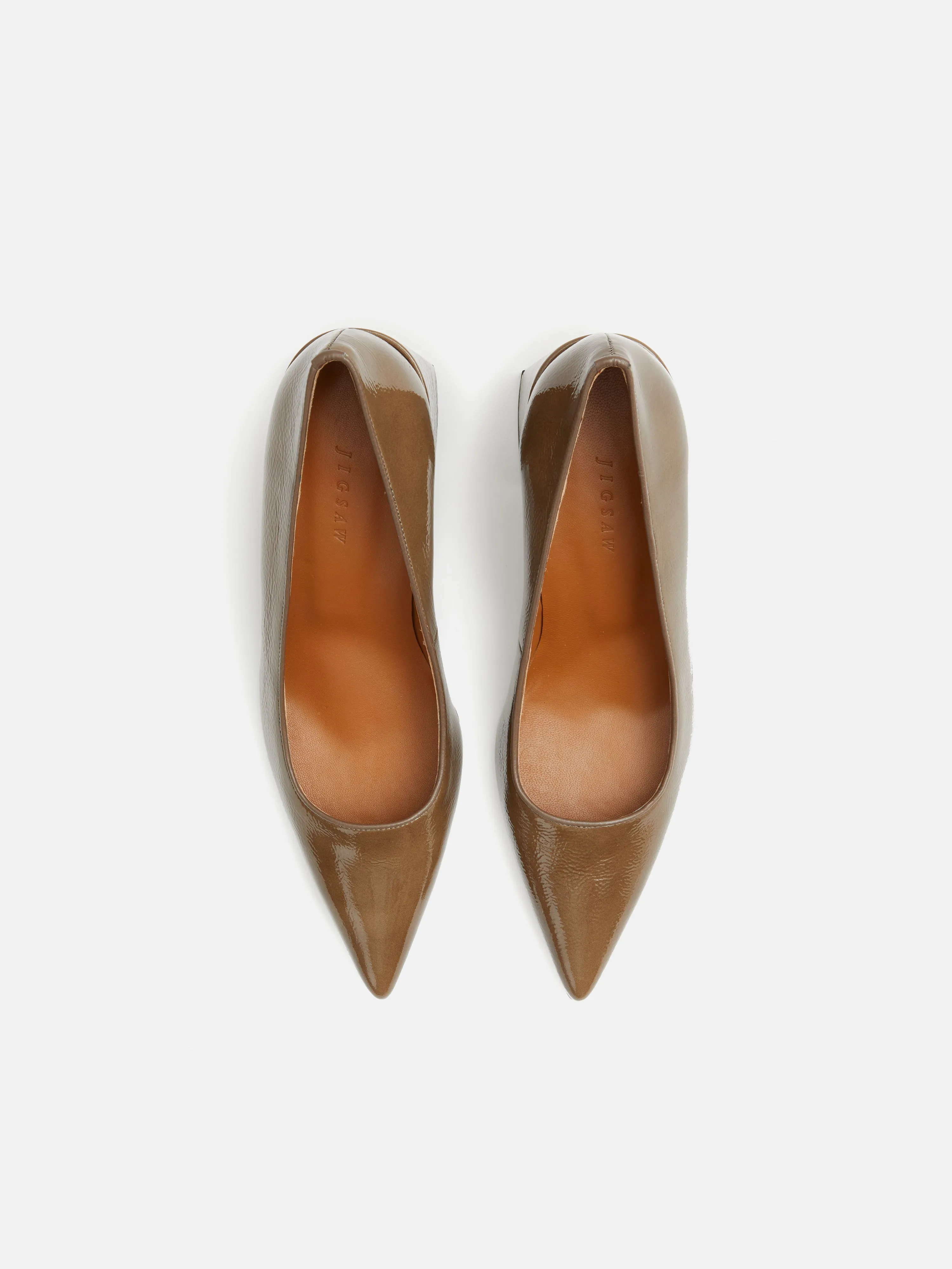 Isabel Court Shoe | Mink sold by Jigsaw product image thumbnail 2