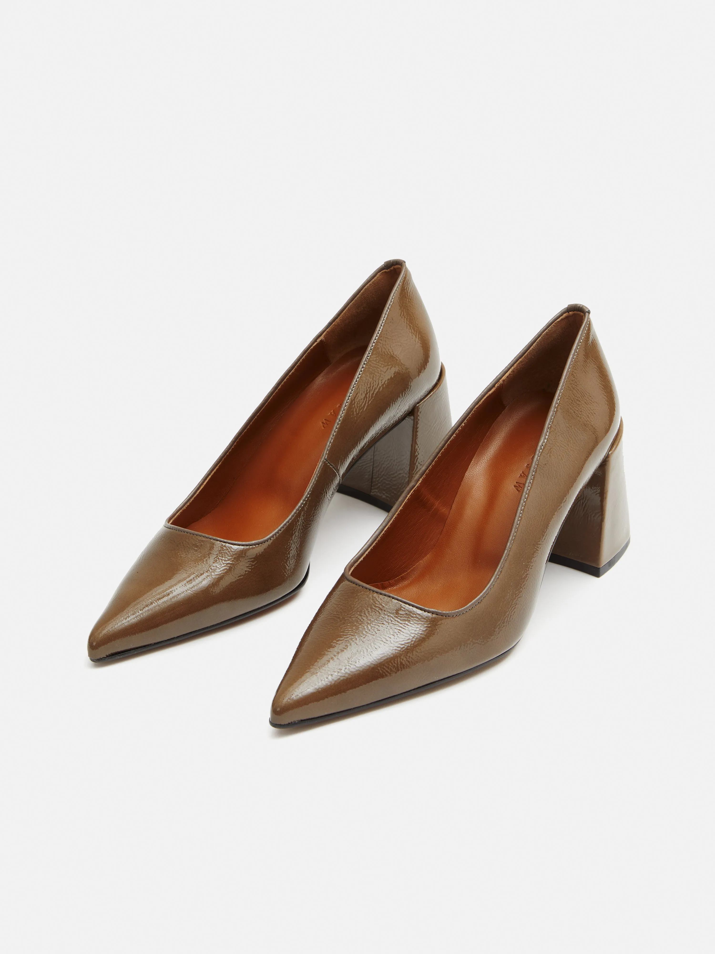 Isabel Court Shoe | Mink sold by Jigsaw product image thumbnail 4
