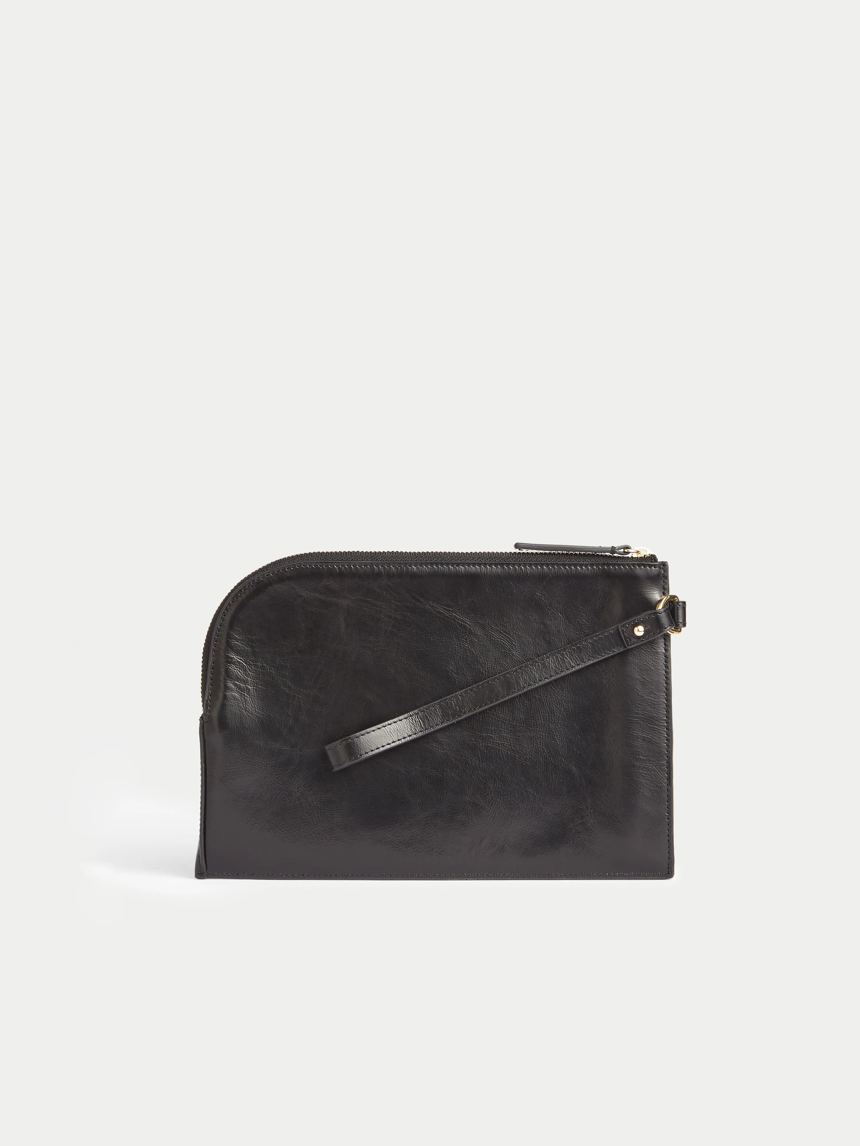Sophia Patent Leather Pouch | Black sold by Jigsaw product image thumbnail 5
