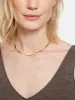 Chunky Snake Chain Necklace | Gold sold by Jigsaw