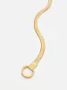 Chunky Snake Chain Necklace | Gold sold by Jigsaw