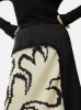 Hydra Coral Midi Skirt | Cream sold by Jigsaw