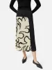 Hydra Coral Midi Skirt | Cream sold by Jigsaw