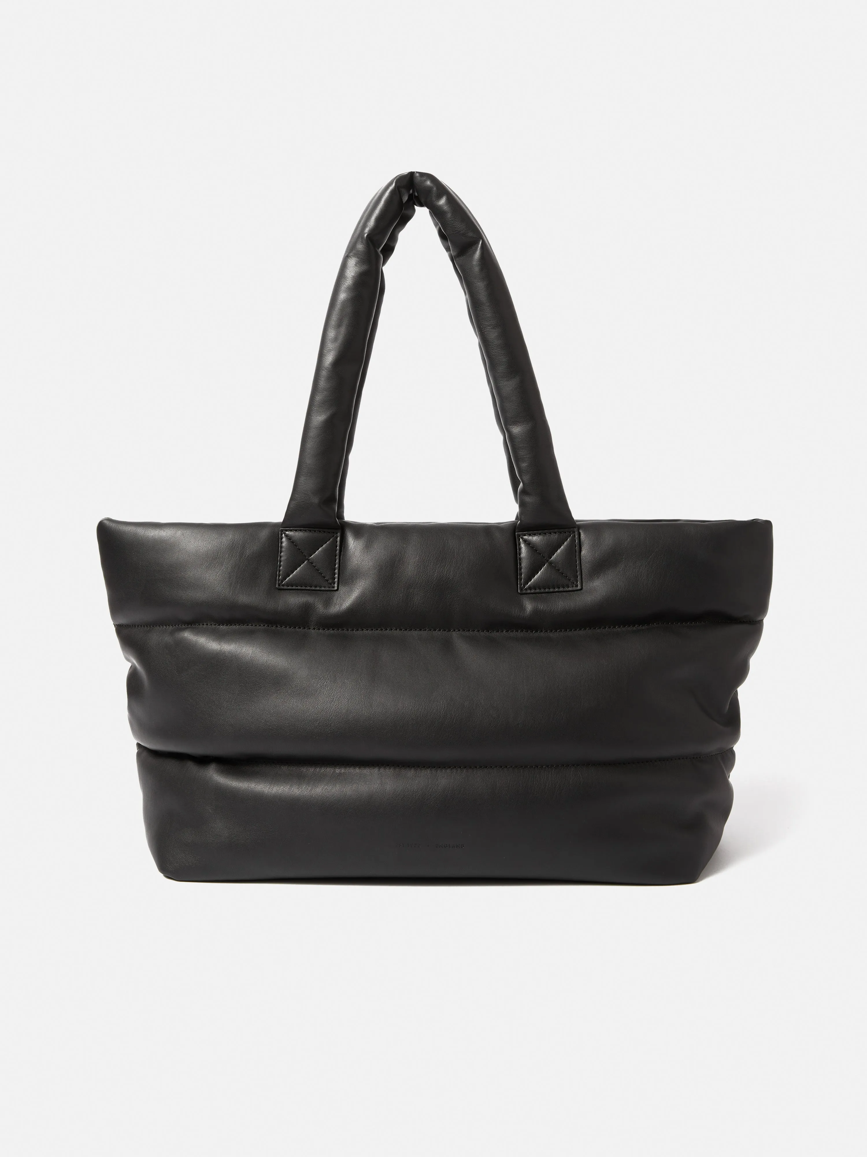 Albury Quilted Tote Bag | Black sold by Jigsaw