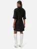 Waterfall Sequin Mini Dress | Black sold by Jigsaw