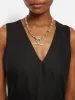 Linen Button Detail Dress | Black sold by Jigsaw