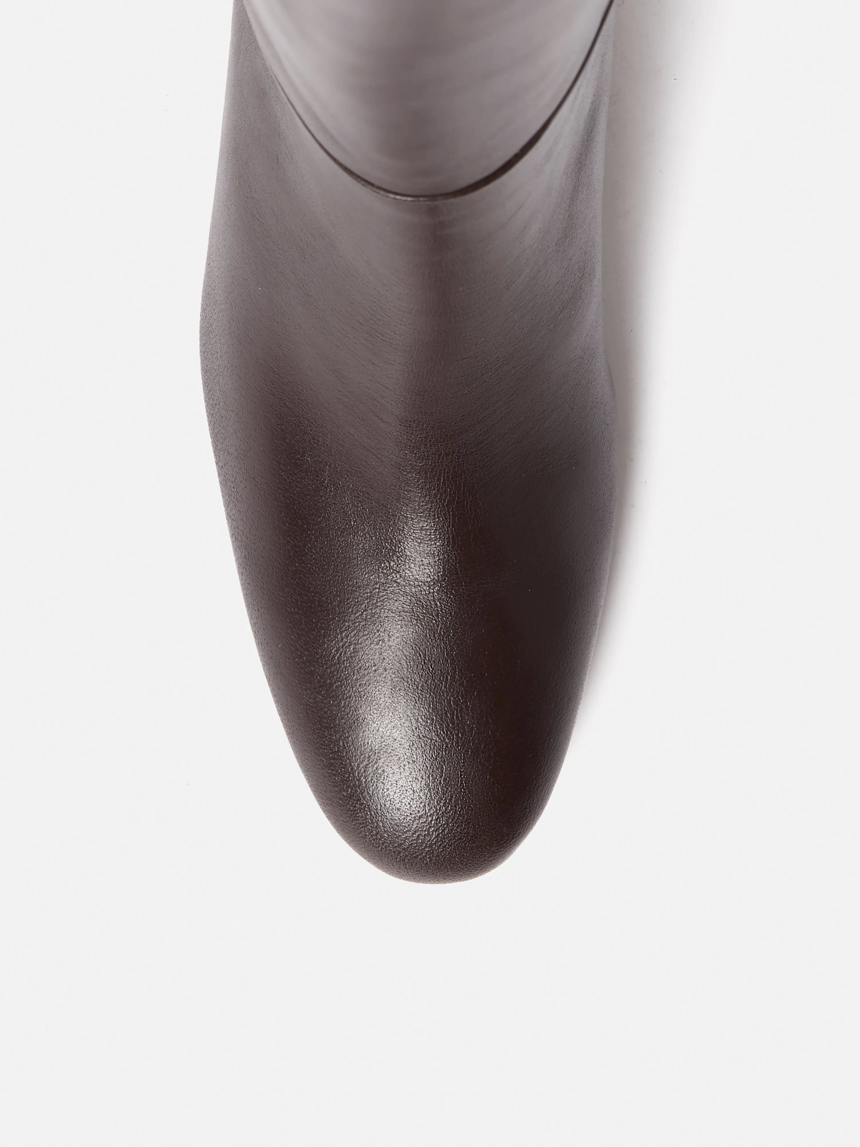 Heeled Riding Boot | Burgundy sold by Jigsaw product image thumbnail 4