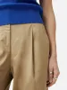 Silk Cotton Cap Sleeve Top | Blue sold by Jigsaw