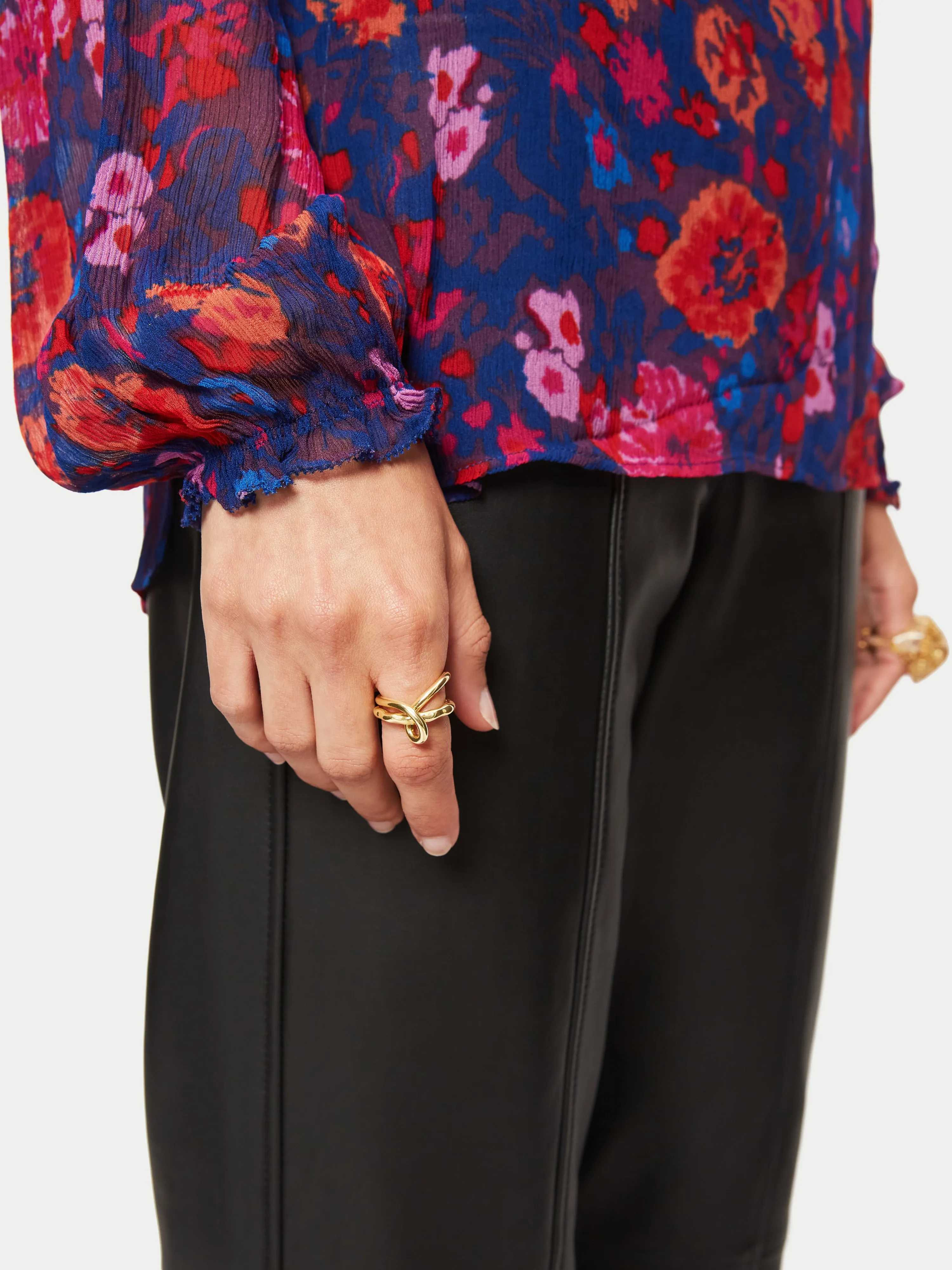 Fine Rope Twist Ring | Gold sold by Jigsaw product image thumbnail 4