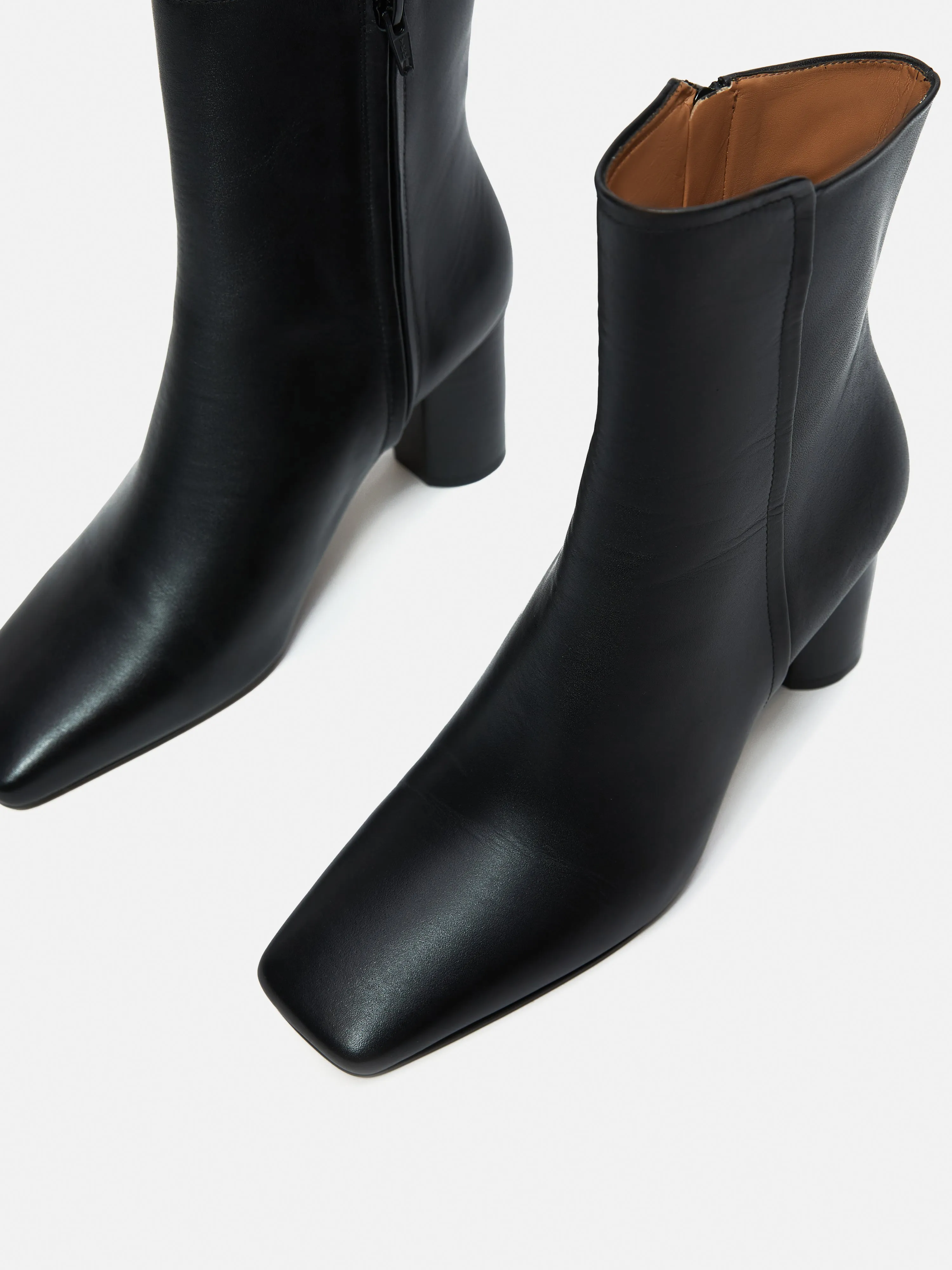 Pimlico Leather Heel Boot | Black sold by Jigsaw product image thumbnail 3