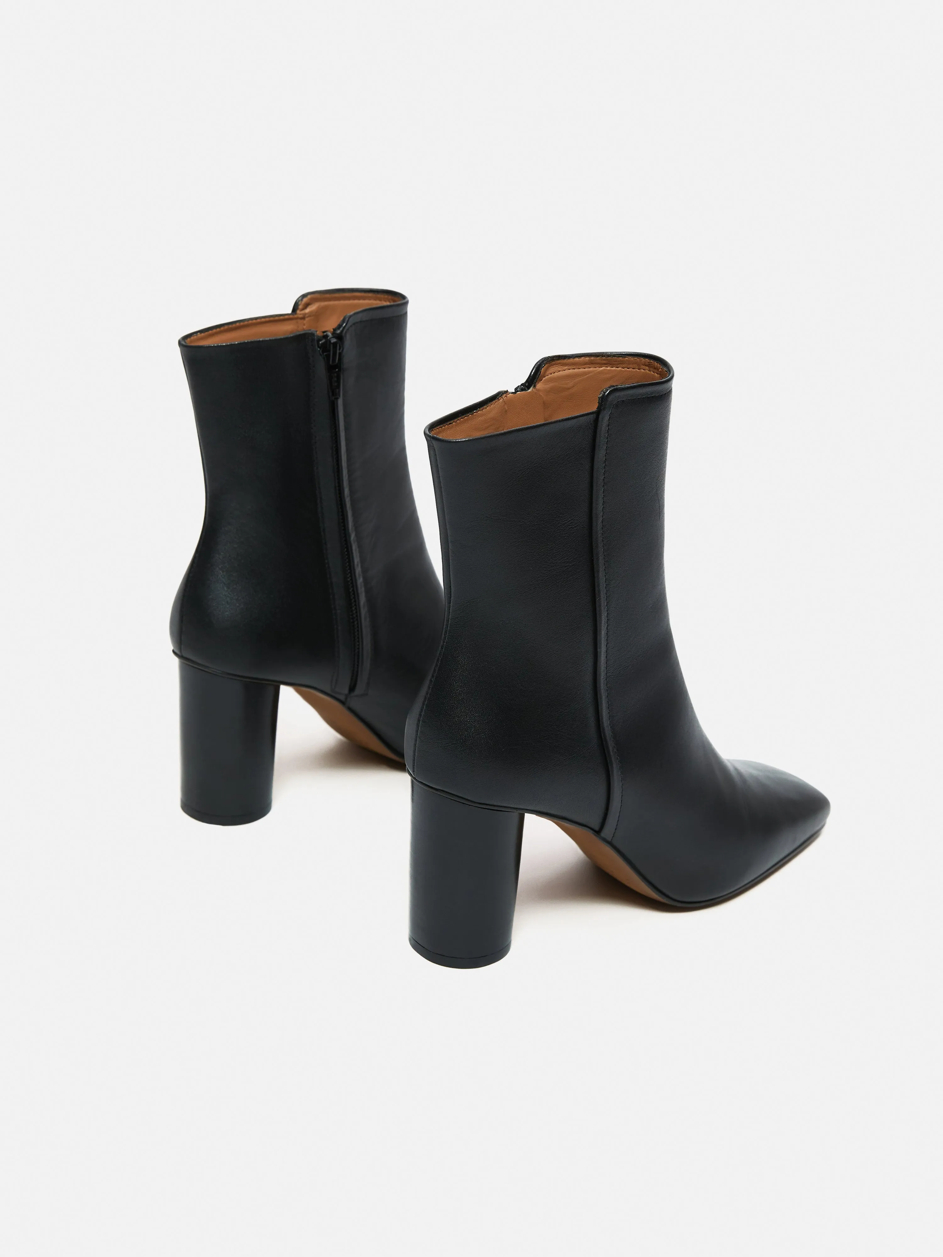 Pimlico Leather Heel Boot | Black sold by Jigsaw product image thumbnail 4