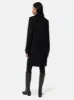 Relaxed Wool City Coat | Black sold by Jigsaw