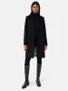 Relaxed Wool City Coat | Black sold by Jigsaw