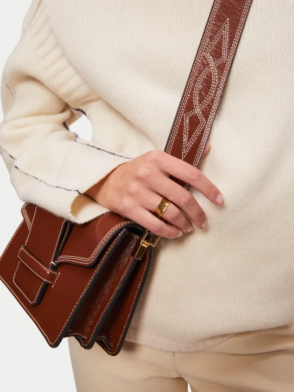 Collagerie Wide Ring | Gold sold by Jigsaw