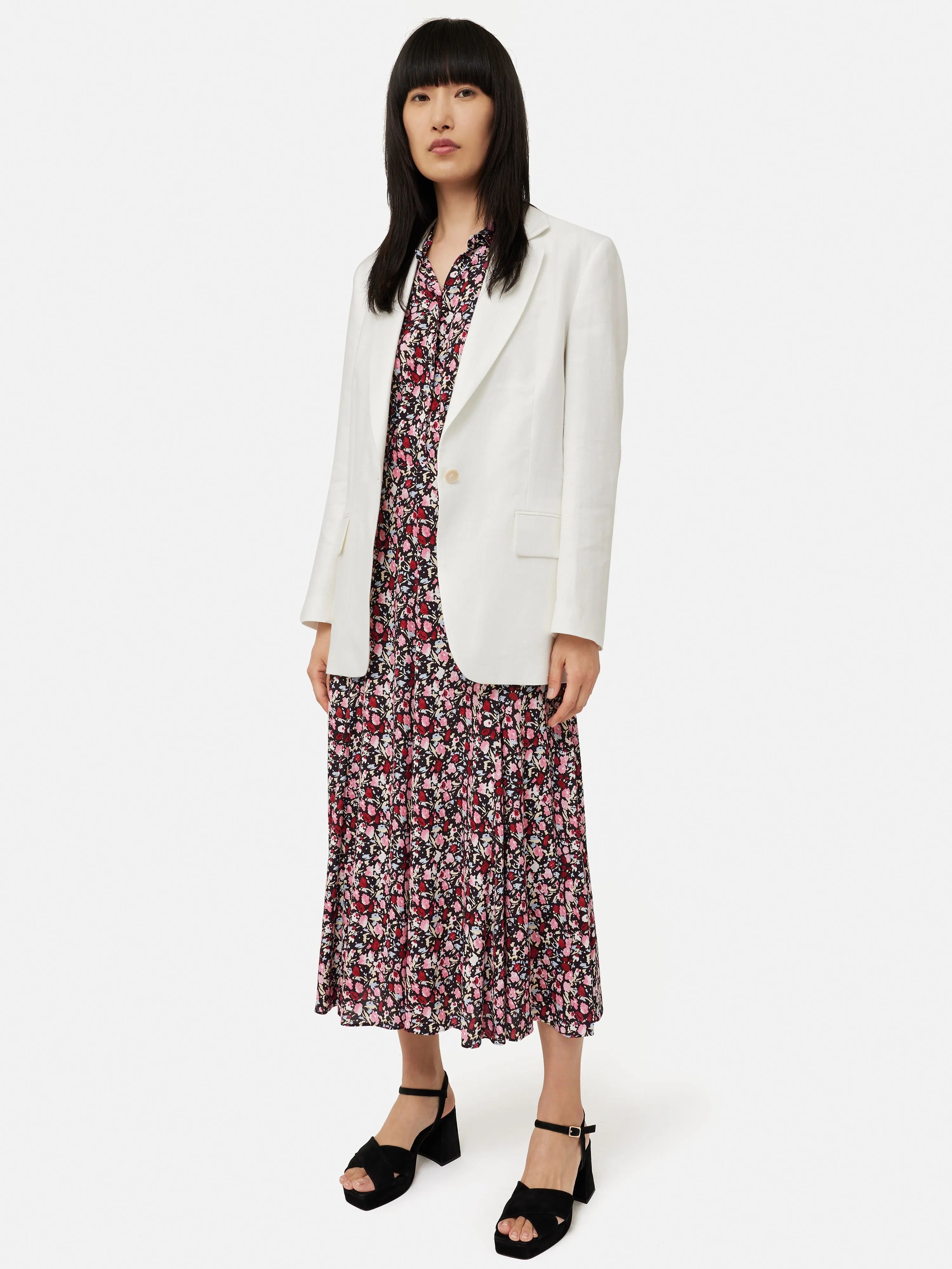 Carnation Shirt Dress | Pink sold by Jigsaw product image thumbnail 3