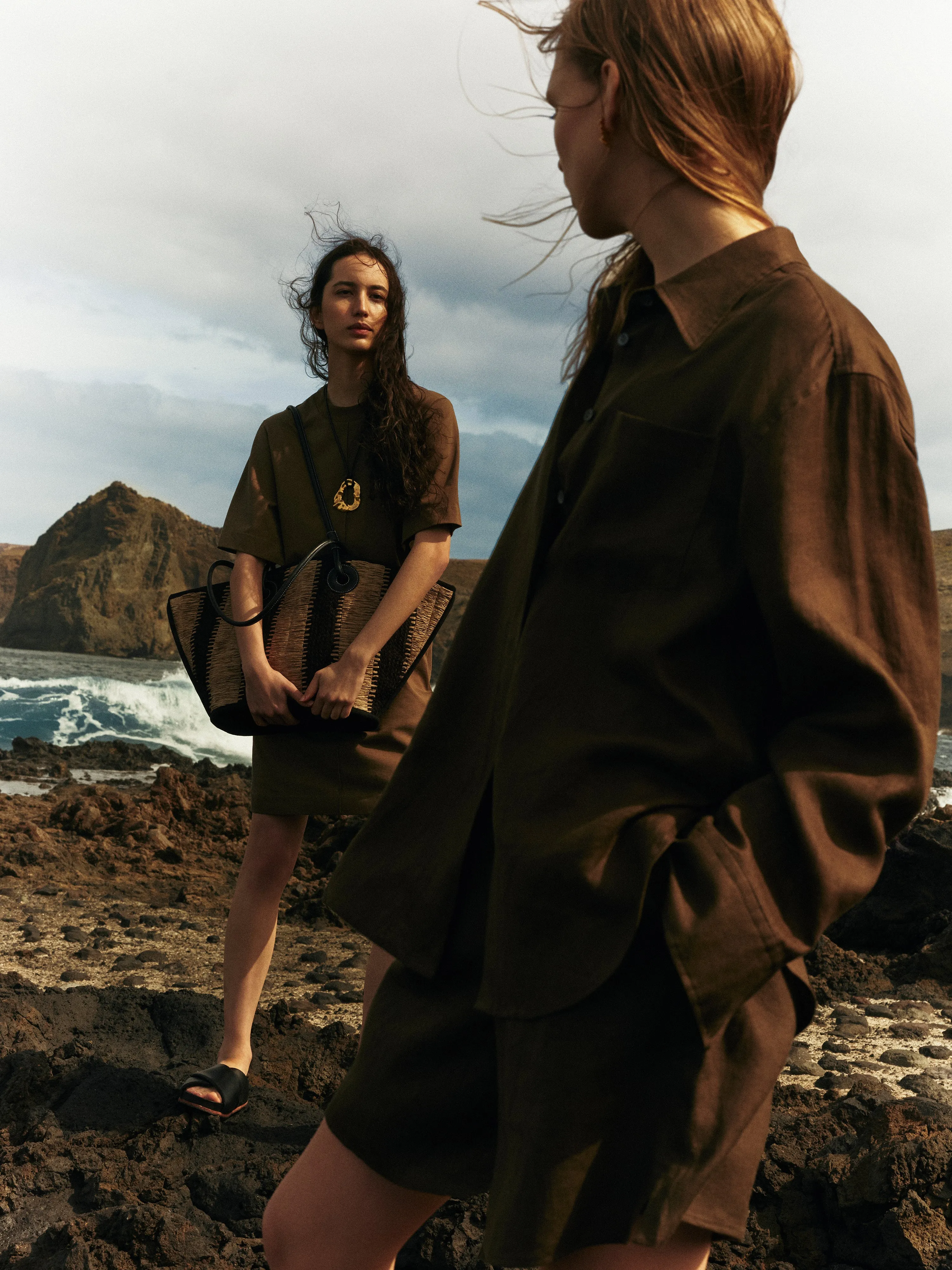Linen Relaxed Shirt | Dark Green sold by Jigsaw product image thumbnail 2
