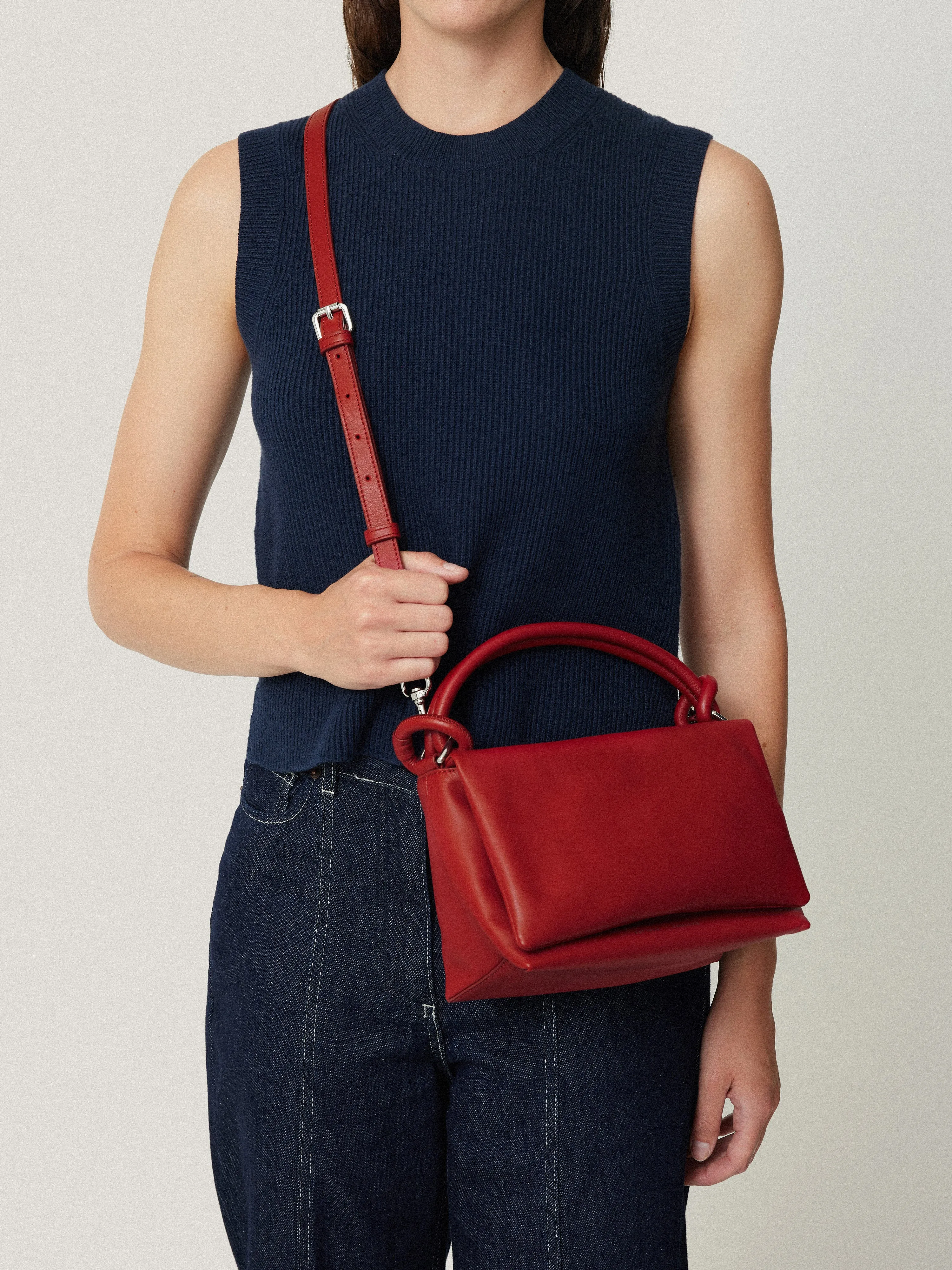 Soft Padded Crossbody | Red sold by Jigsaw product image thumbnail 3