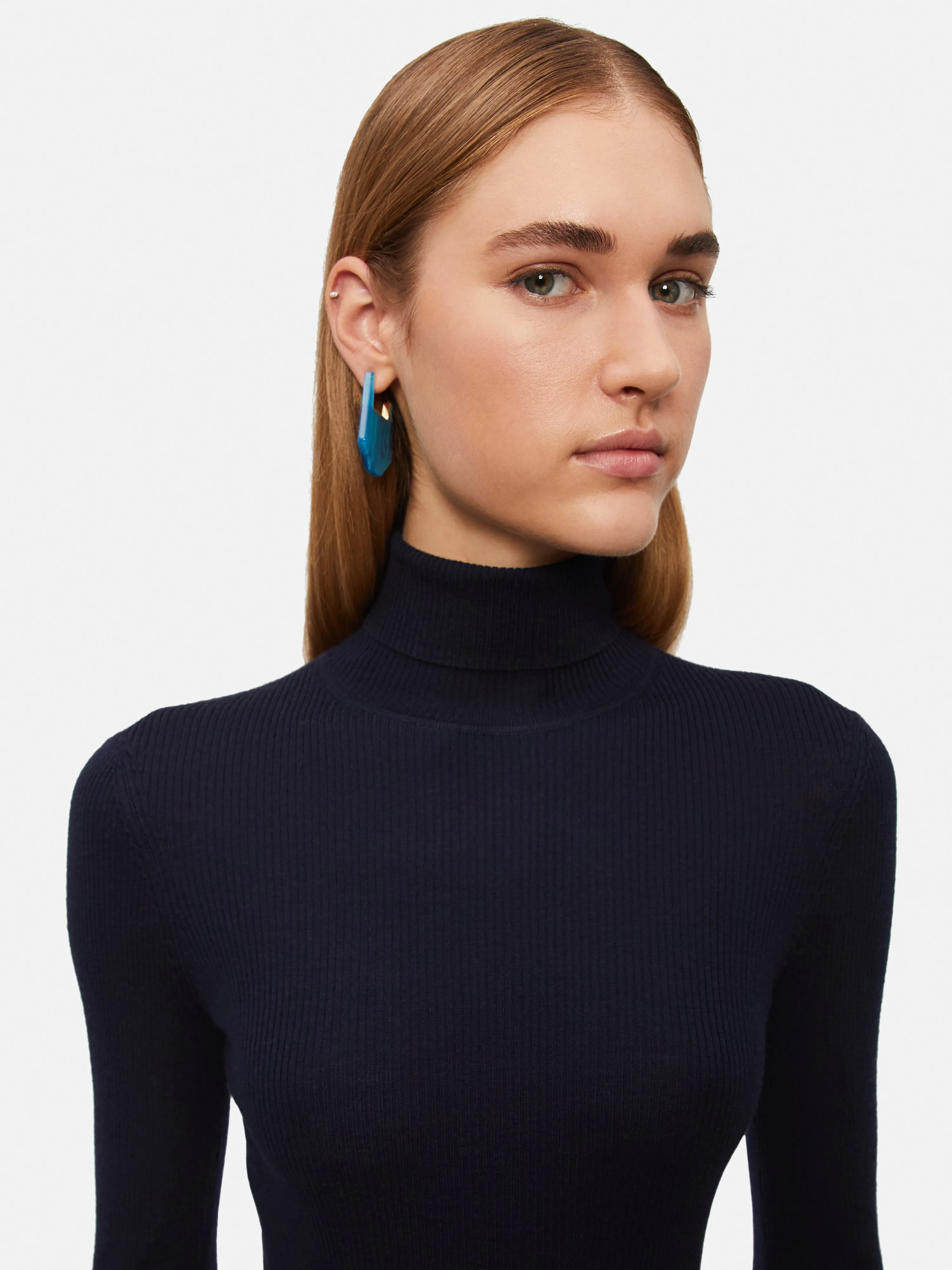 Resin Earring | Blue sold by Jigsaw product image thumbnail 3