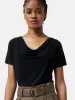 Drape Cowl Neck Top | Black sold by Jigsaw