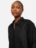 Linen Relaxed Shirt | Black sold by Jigsaw