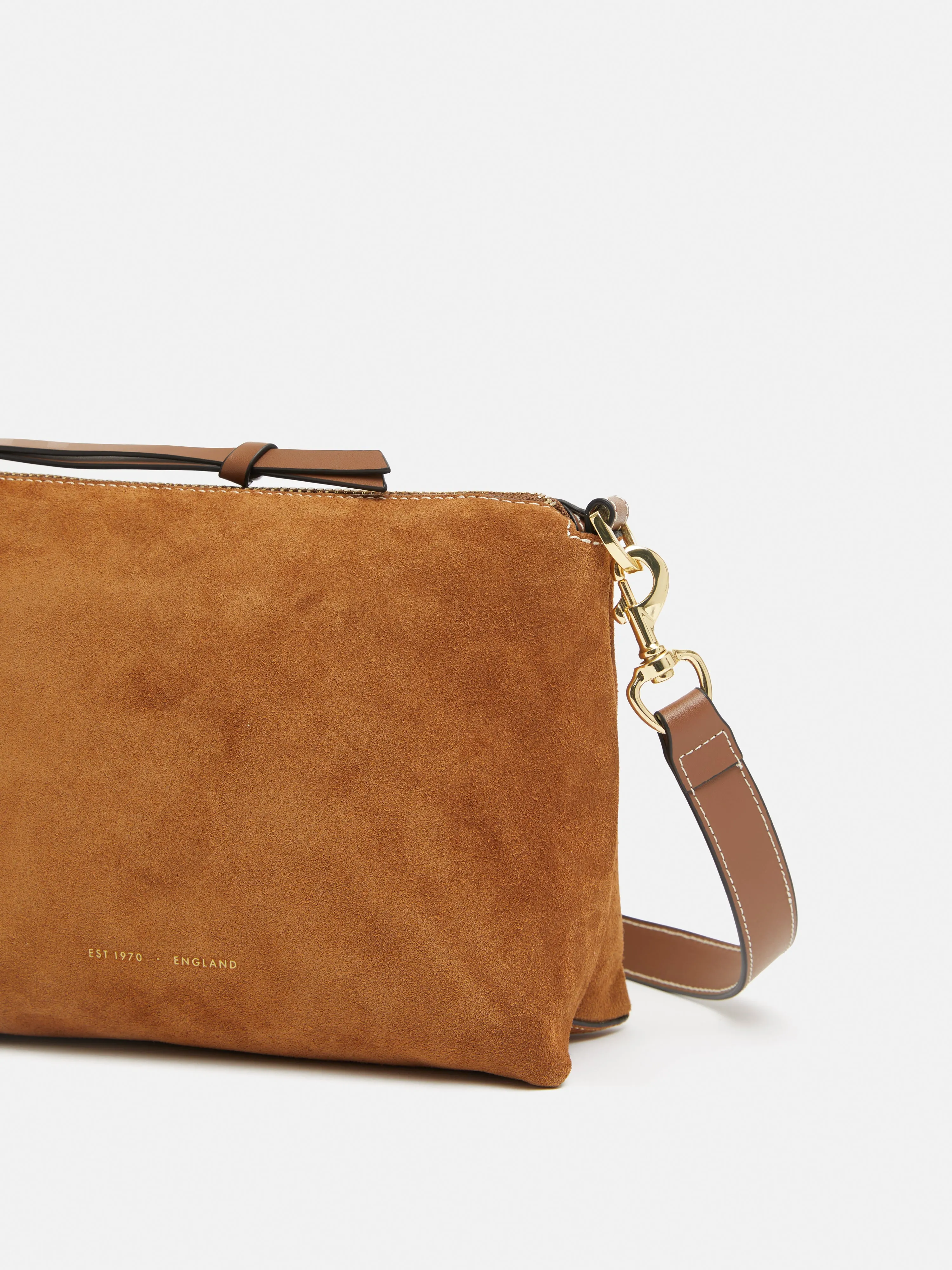 Ava Suede Cross Body | Tan sold by Jigsaw product image thumbnail 3