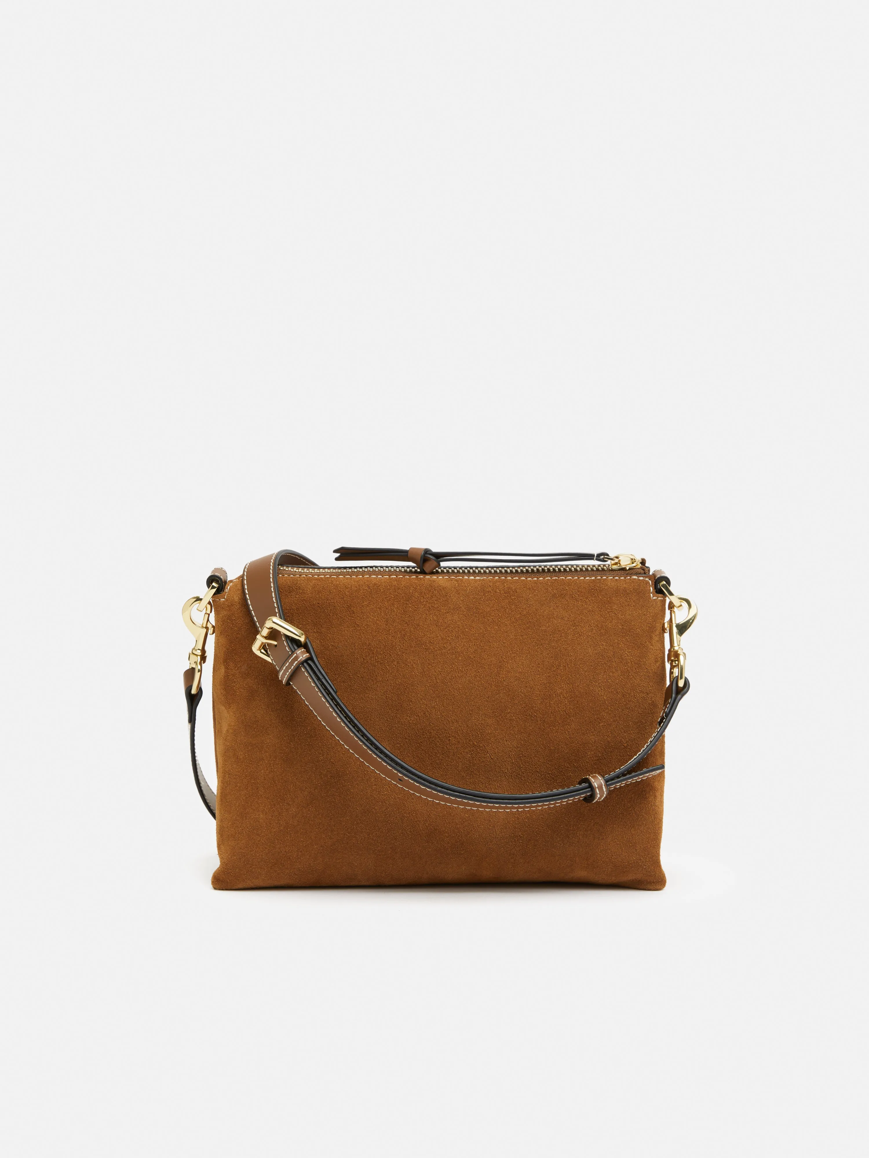 Ava Suede Cross Body | Tan sold by Jigsaw product image thumbnail 5