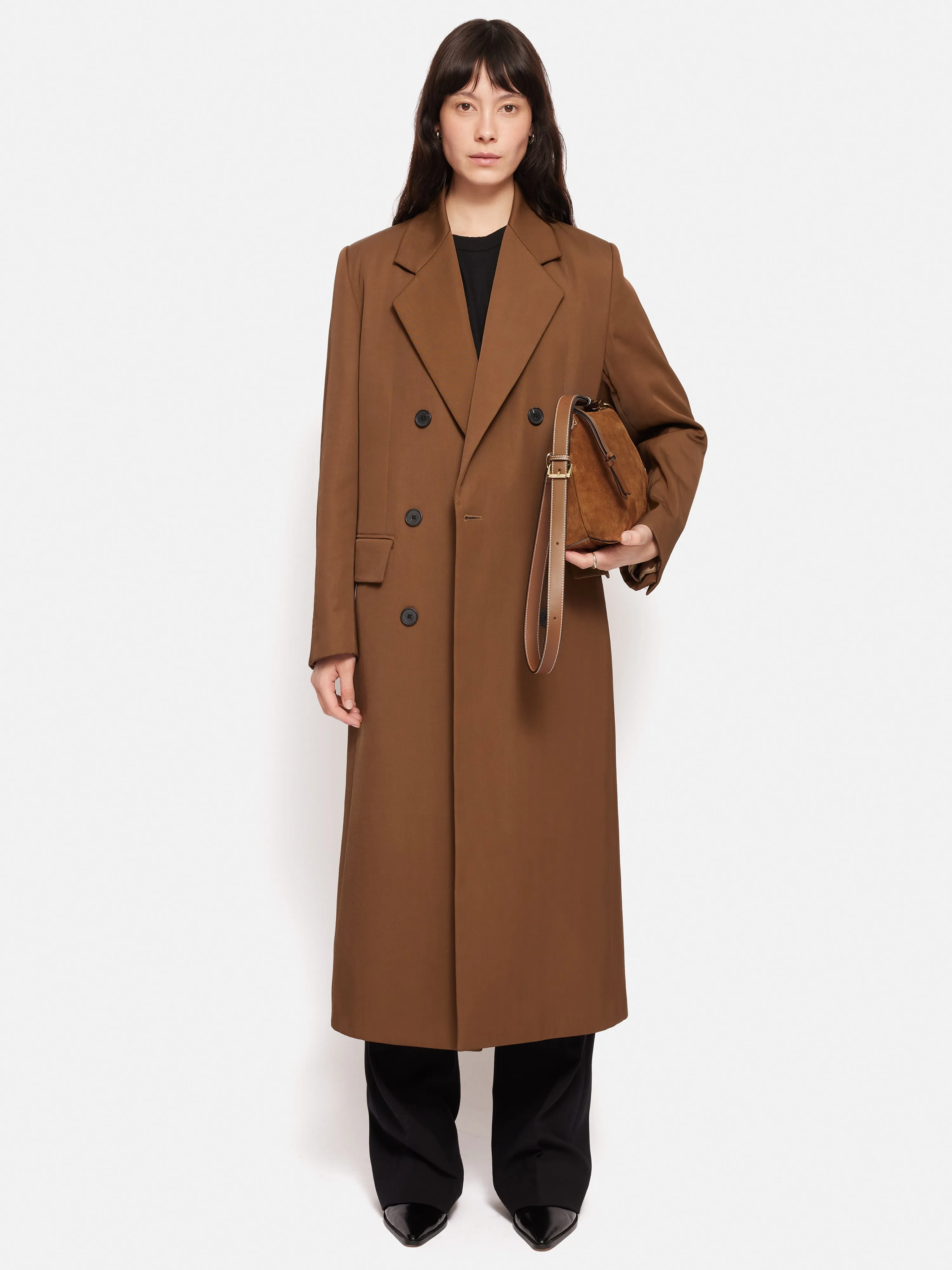 Ava Suede Cross Body | Tan sold by Jigsaw product image thumbnail 2