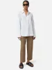 Cotton Twill Nevis Trouser | Brown sold by Jigsaw