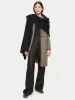 Miller Wool Cashmere Blend Scarf | Black sold by Jigsaw