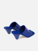 Babel Leather Mule | Blue sold by Jigsaw